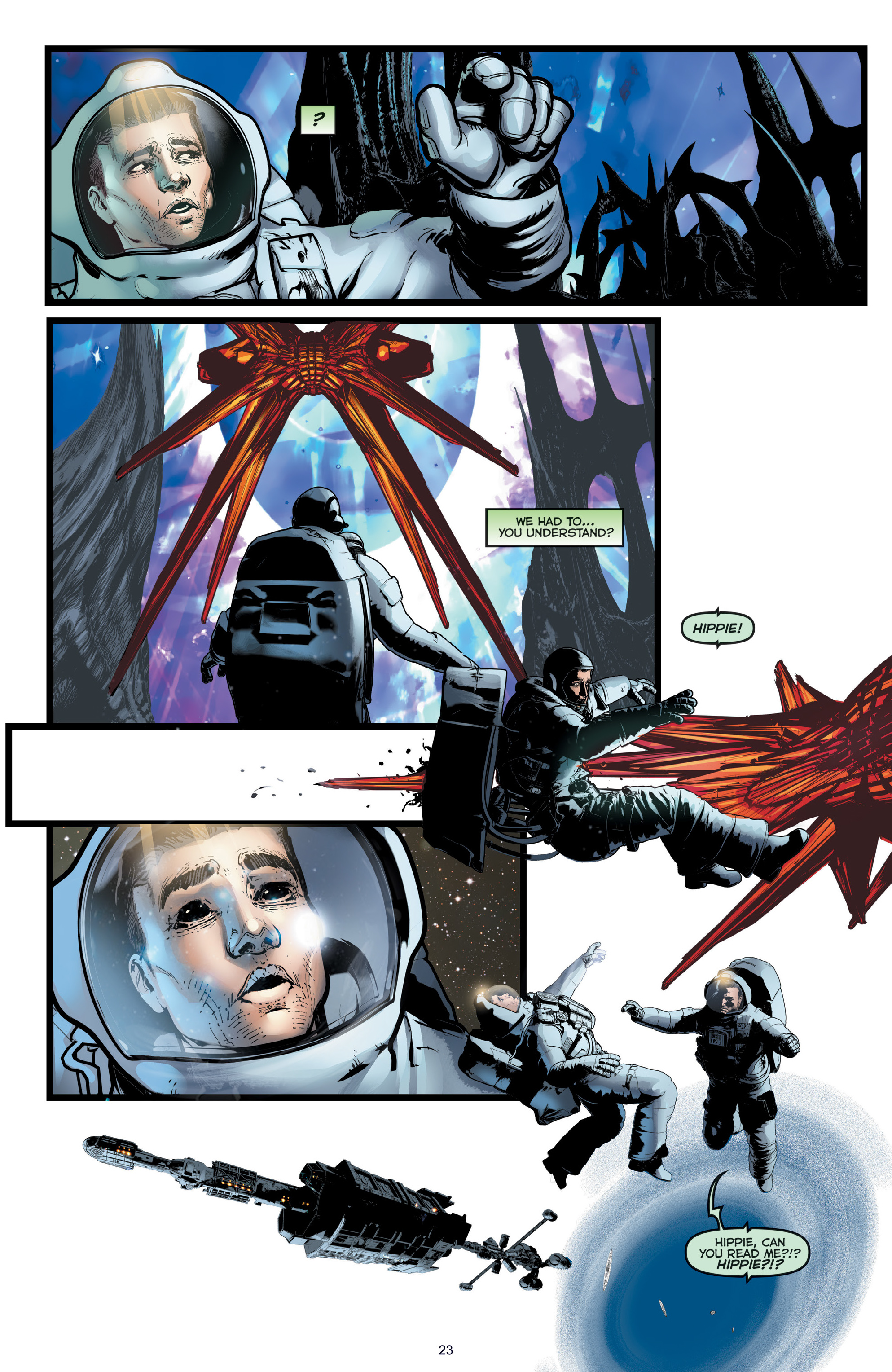 Read online Faster than Light comic -  Issue #10 - 25