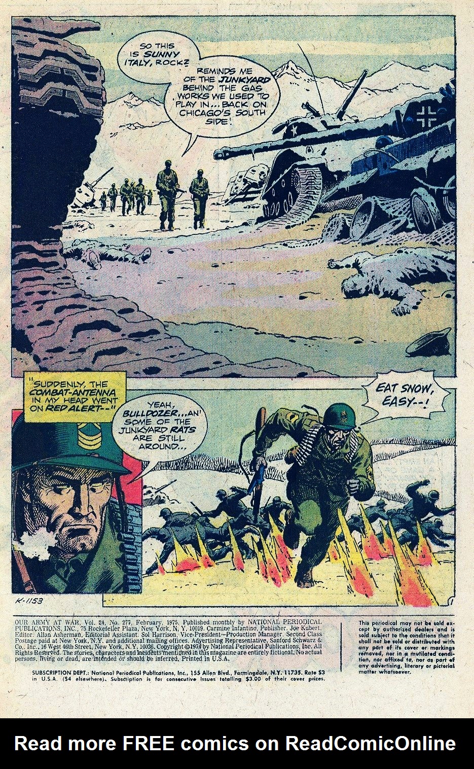 Read online Our Army at War (1952) comic -  Issue #277 - 3