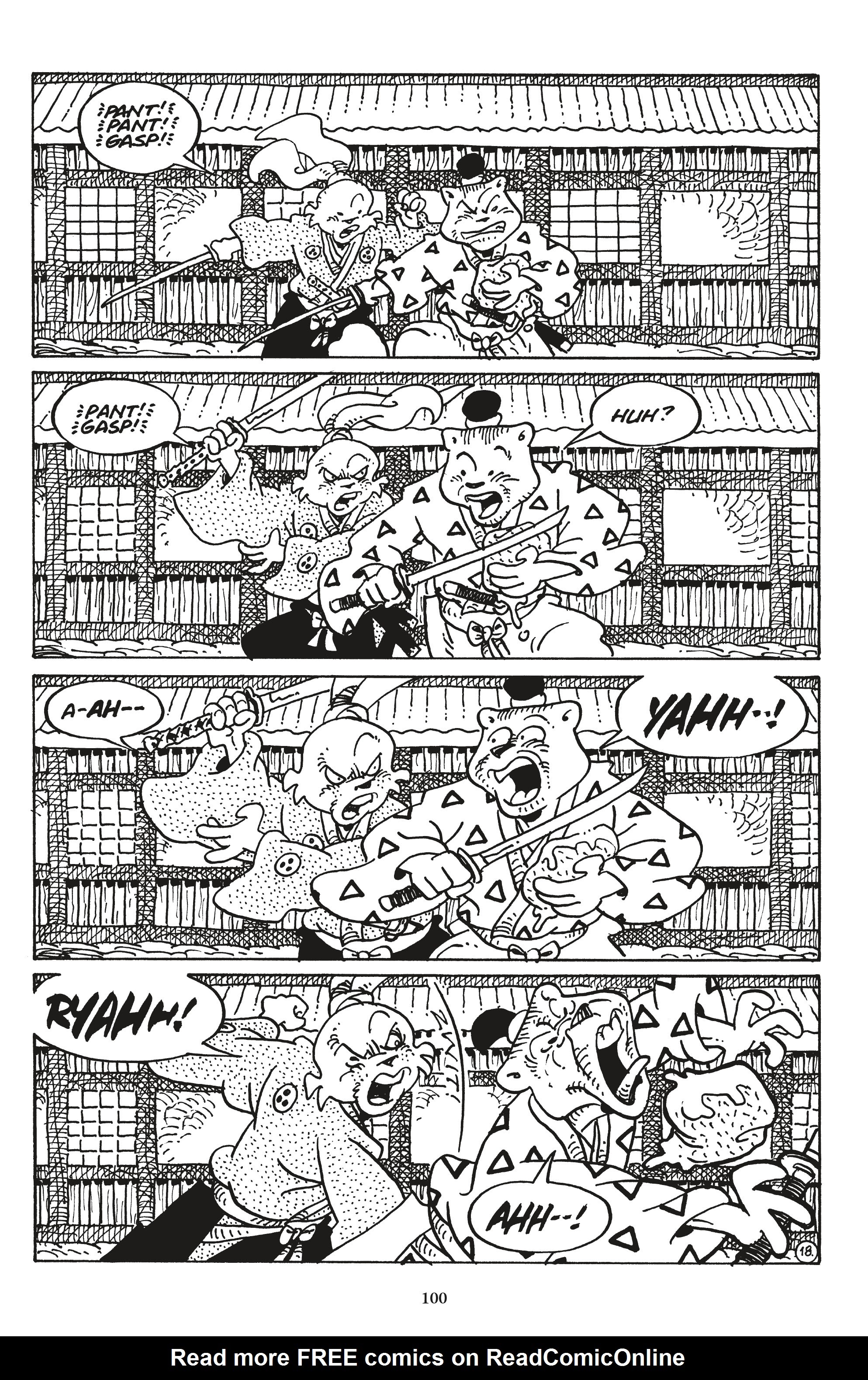 Read online The Usagi Yojimbo Saga comic -  Issue # TPB 8 (Part 1) - 100