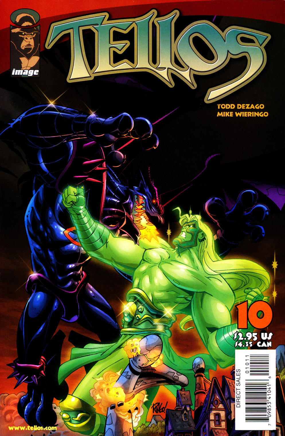 Read online Tellos (1999) comic -  Issue #10 - 1