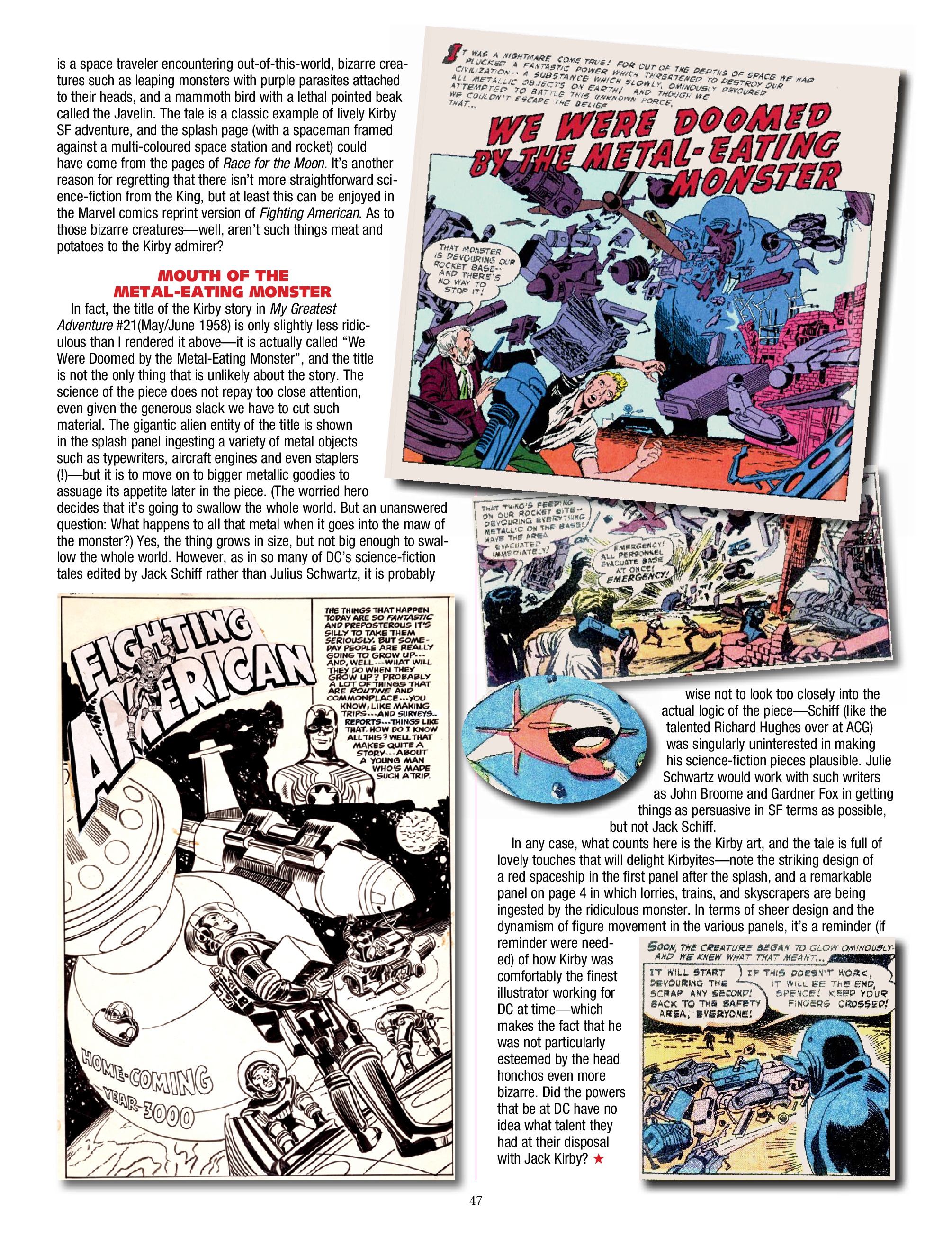 Read online The Jack Kirby Collector comic -  Issue #77 - 49