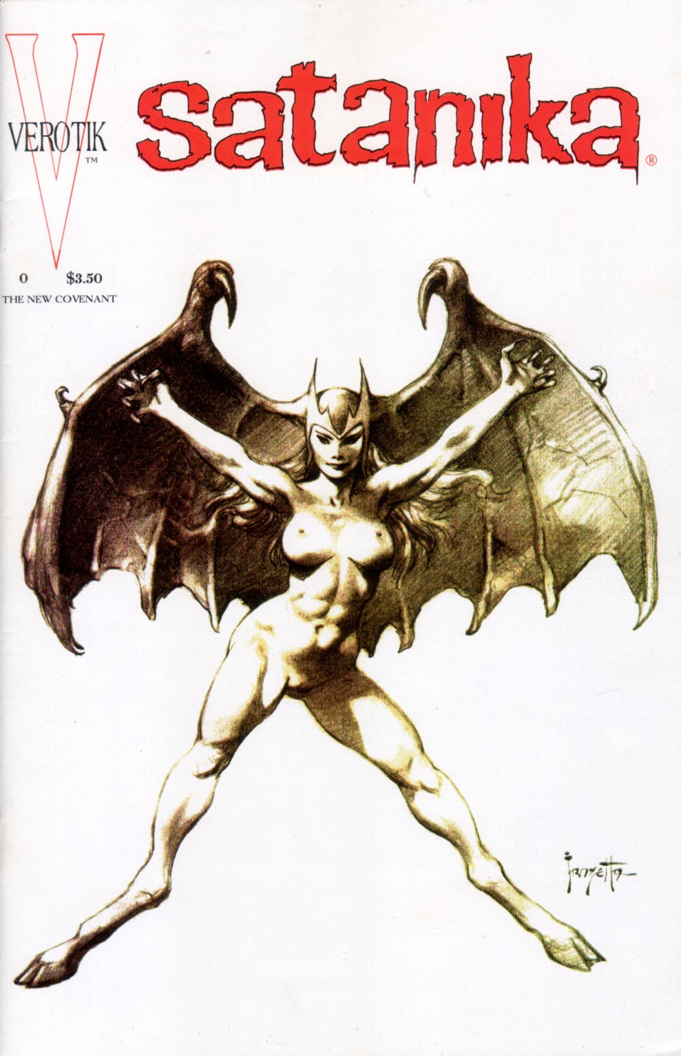 Read online Satanika comic -  Issue #0 - 1