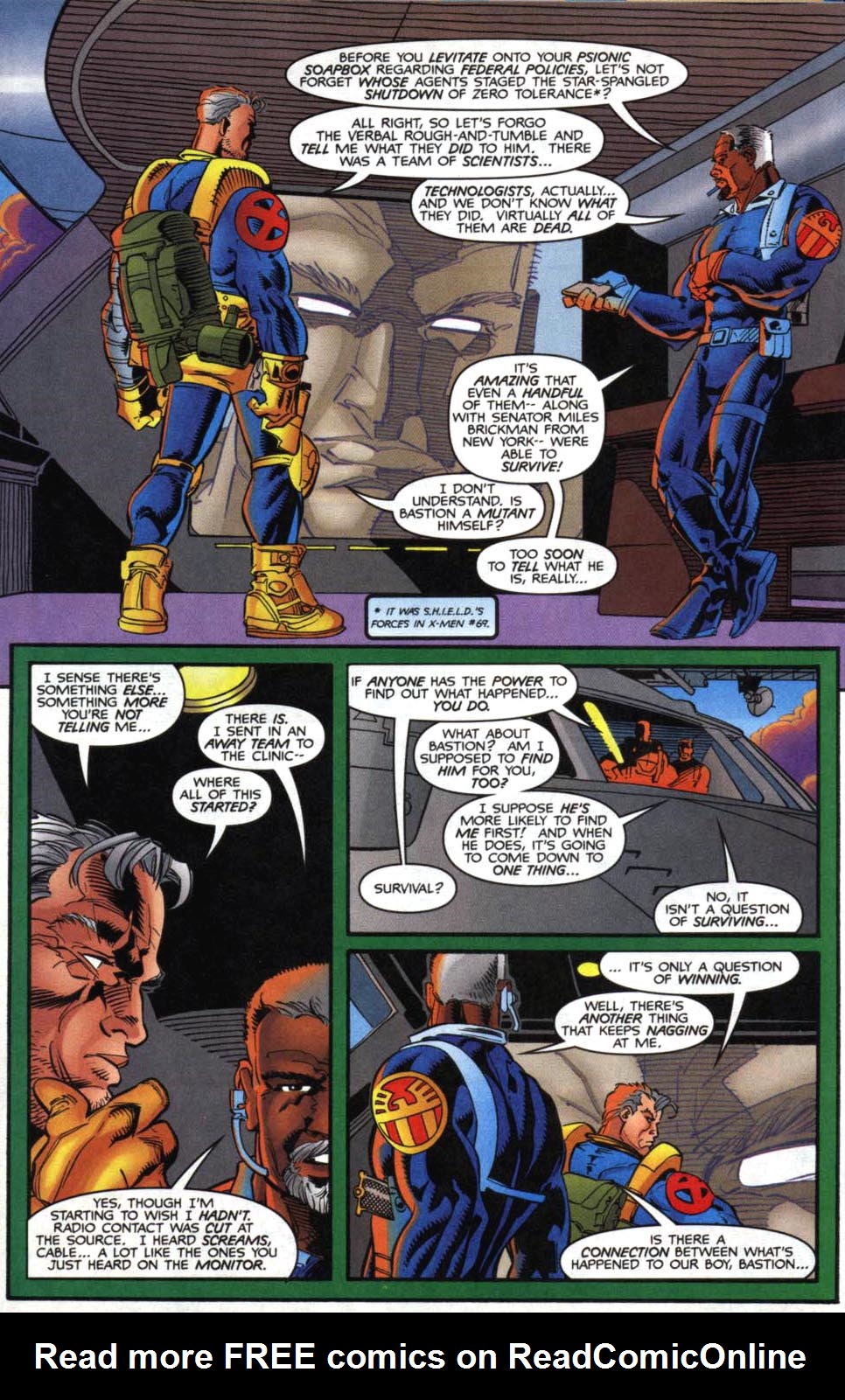 Read online Cable/Machine Man '98 comic -  Issue # Full - 21