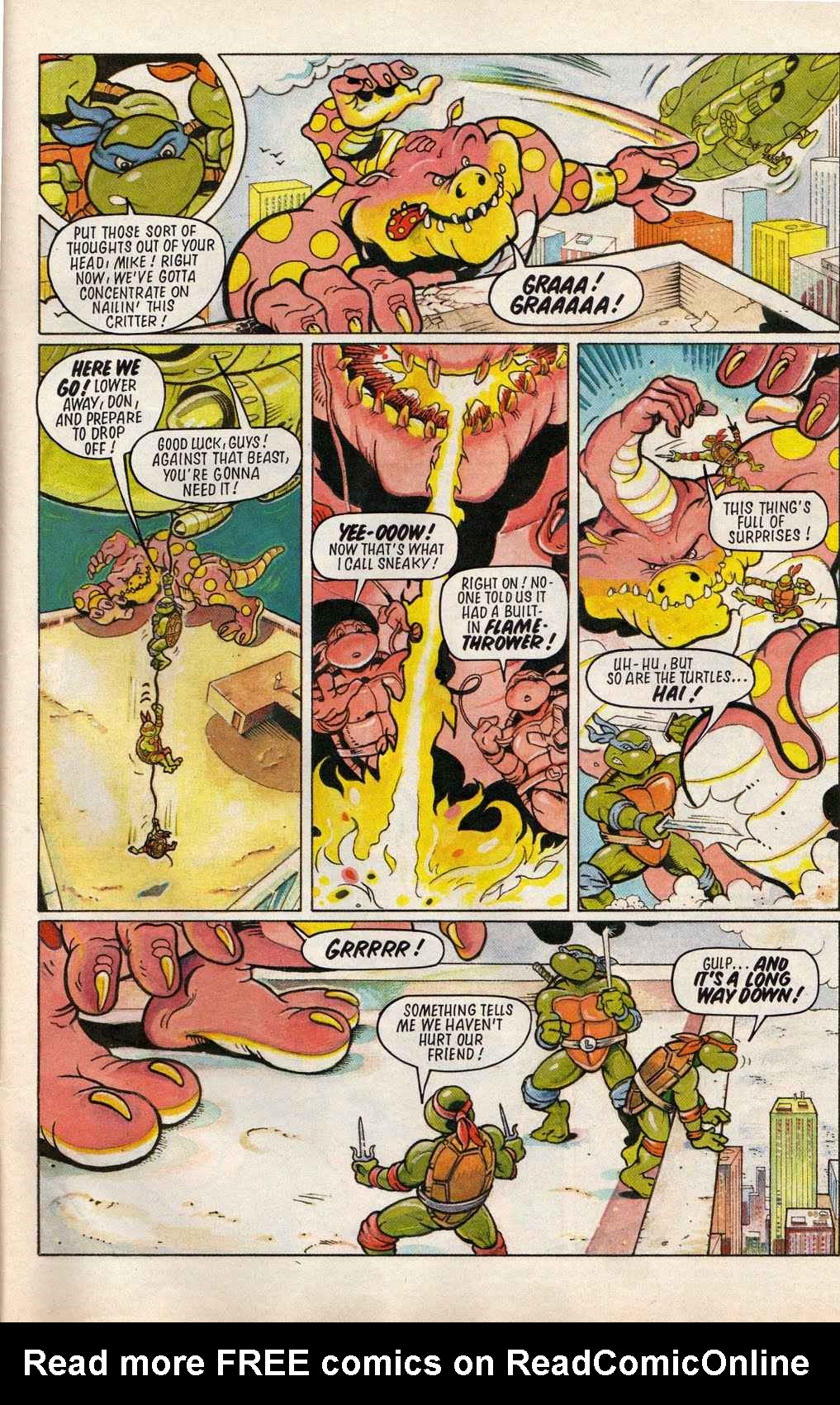 Read online Teenage Mutant Hero Turtles Adventures comic -  Issue #25 - 25