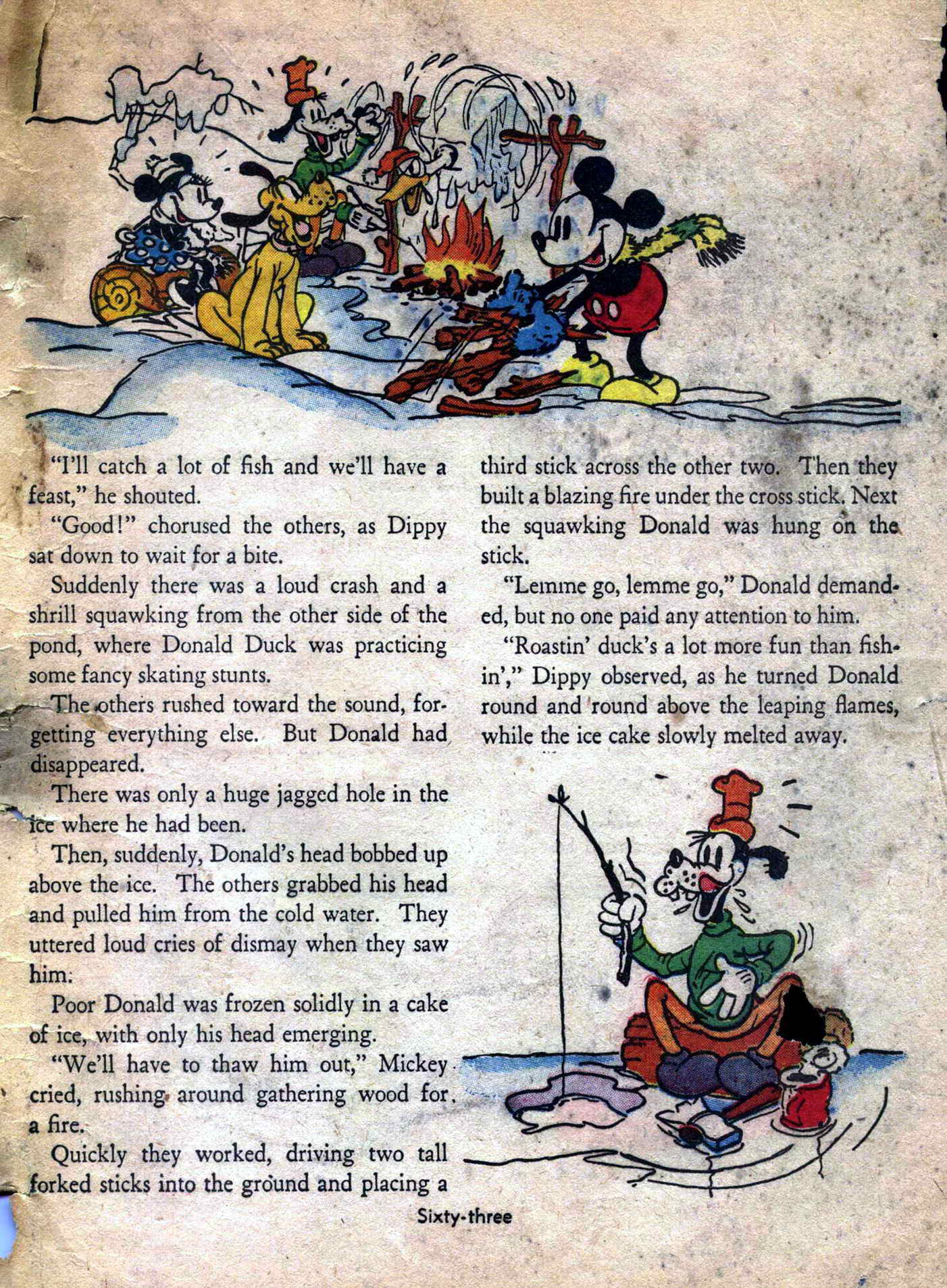 Read online Walt Disney's Comics and Stories comic -  Issue #5 - 65