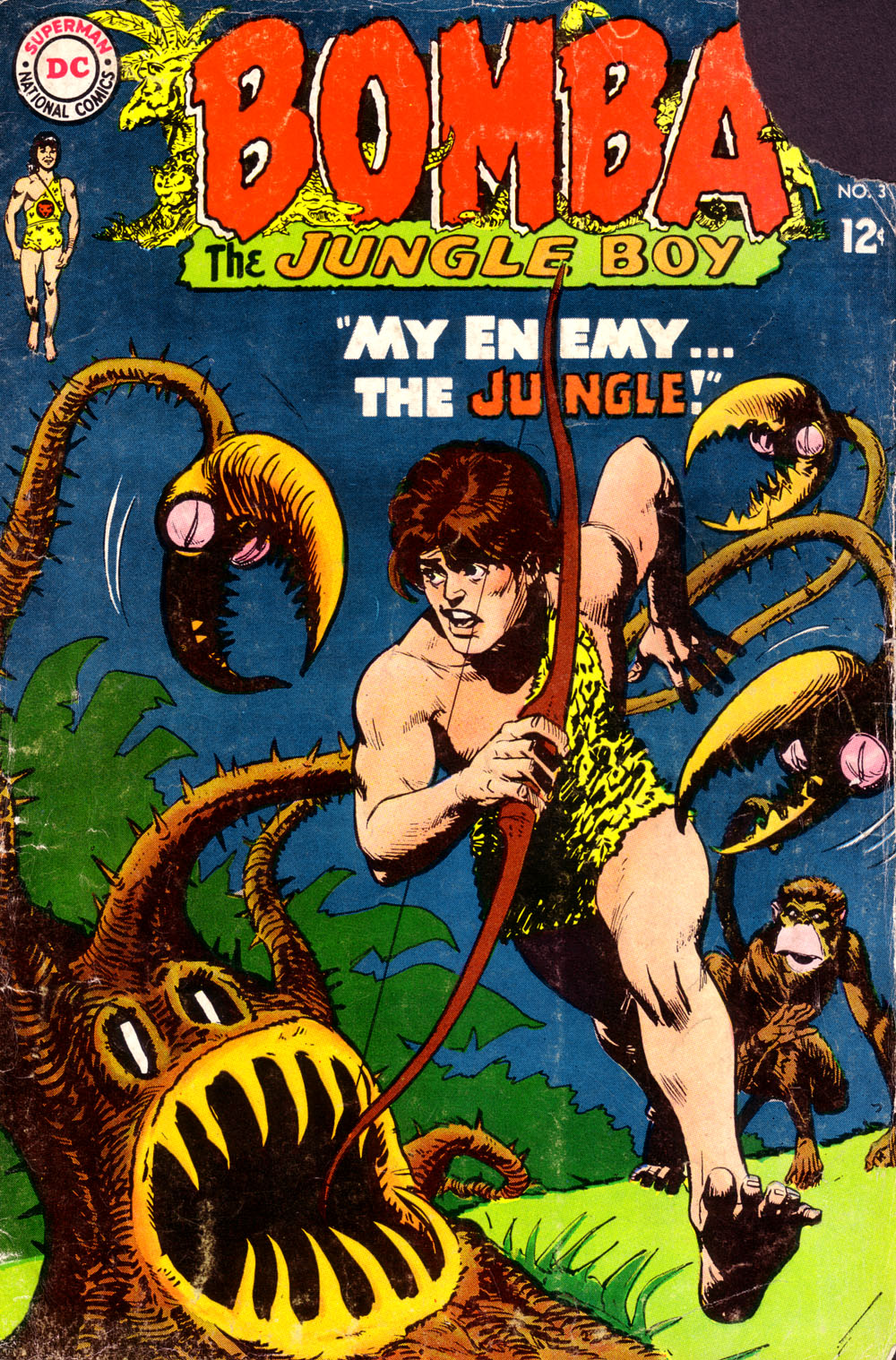 Read online Bomba, The Jungle Boy comic -  Issue #3 - 1