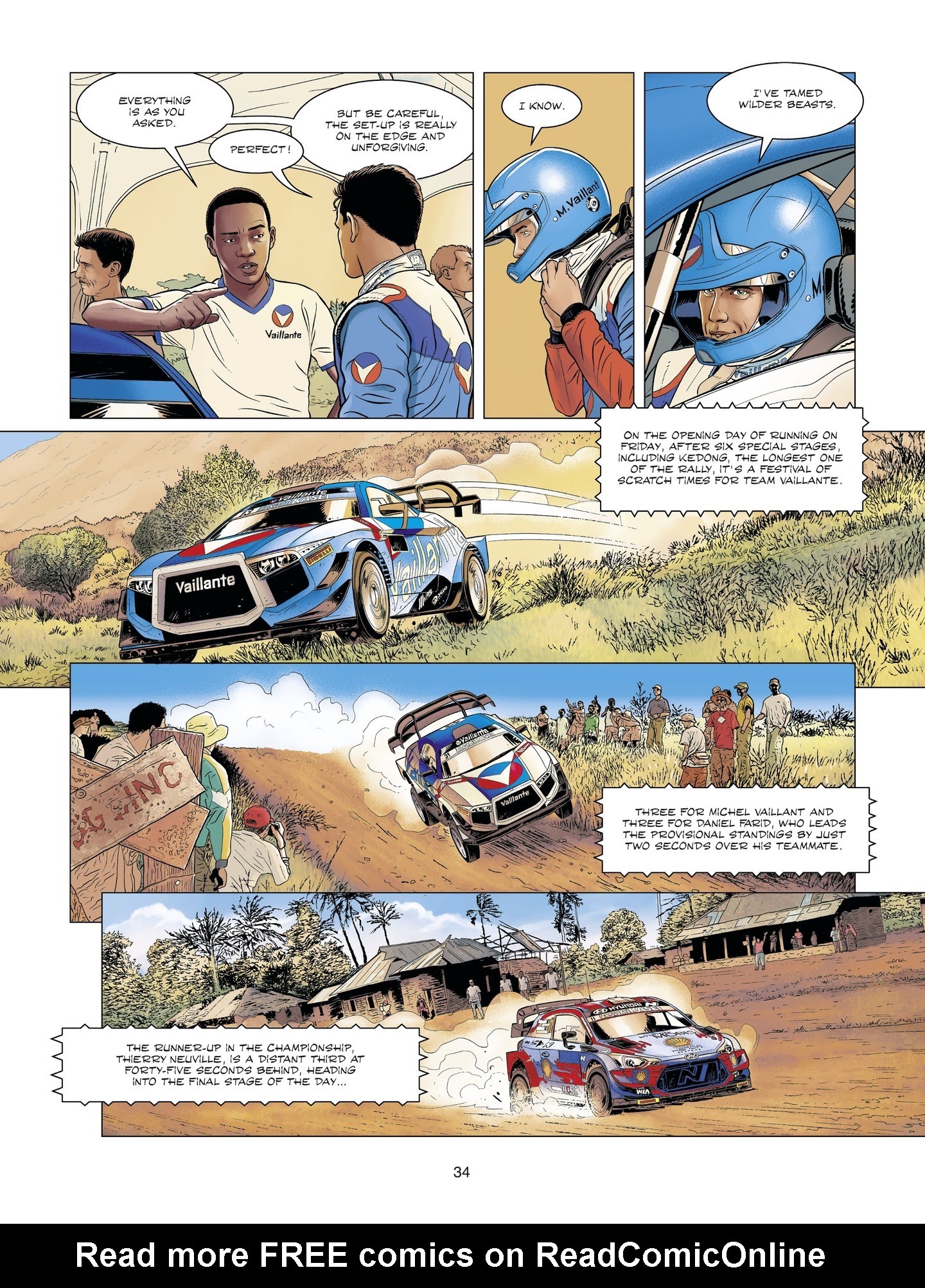 Read online Michel Vaillant comic -  Issue #9 - 34