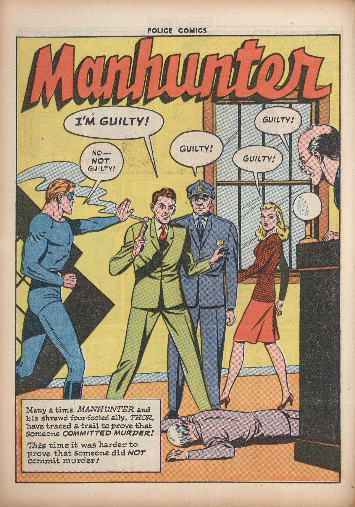 Read online Police Comics comic -  Issue #47 - 38