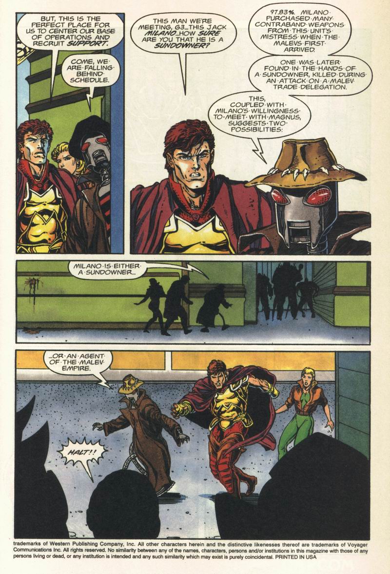 Read online Magnus Robot Fighter (1991) comic -  Issue #34 - 4