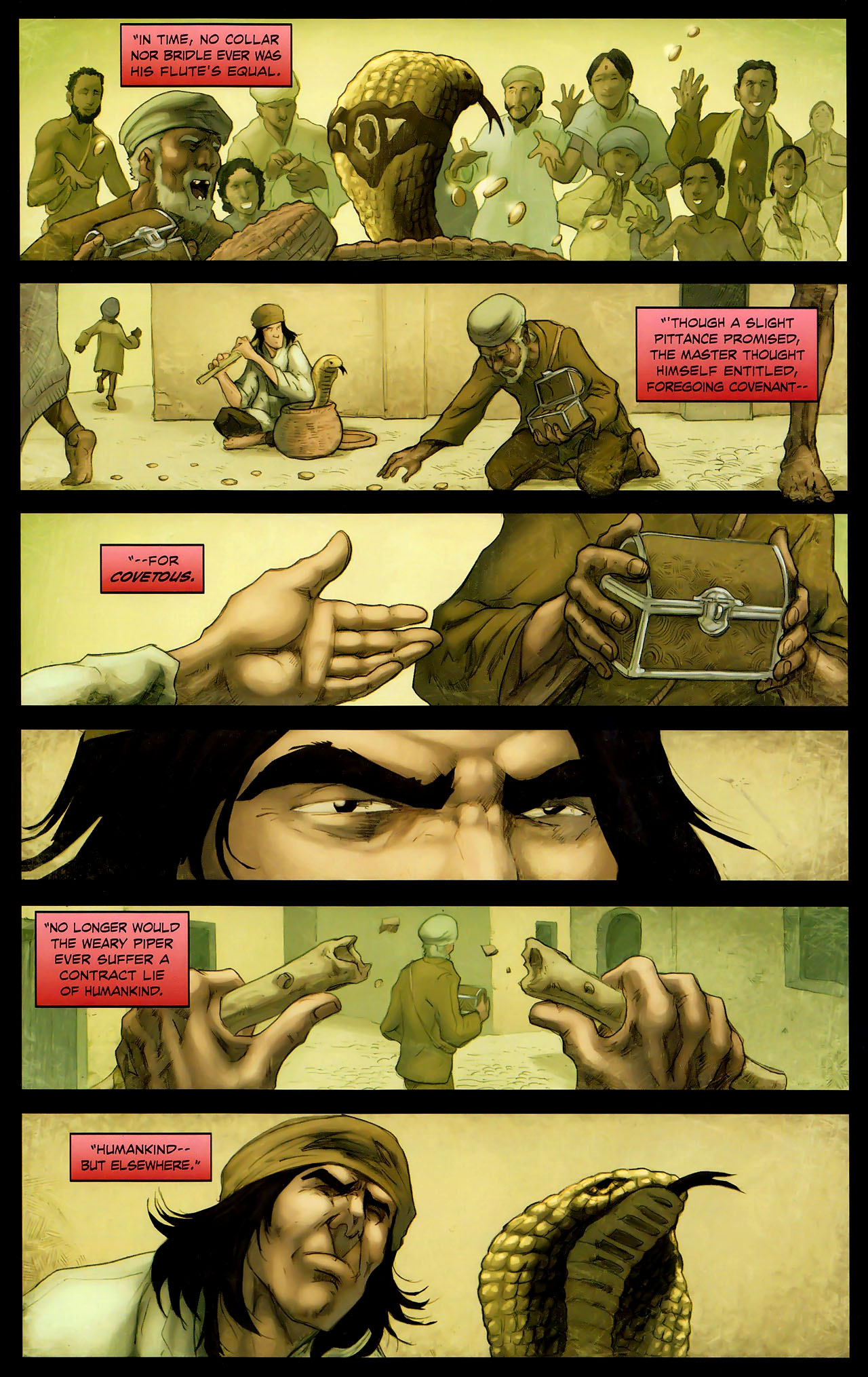 Read online Grimm Fairy Tales: The Piper comic -  Issue #3 - 18