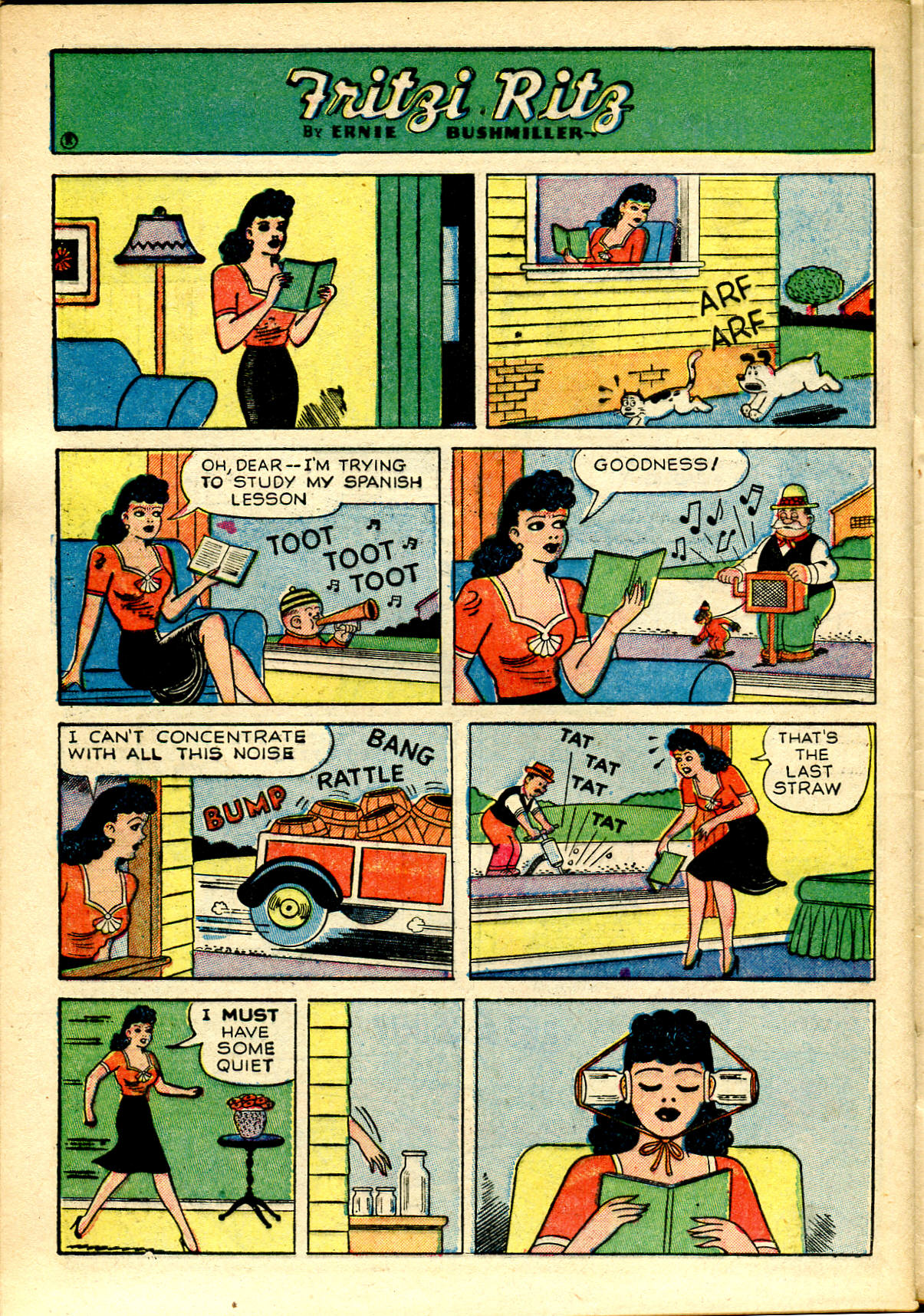 Read online Fritzi Ritz (1953) comic -  Issue #34 - 25