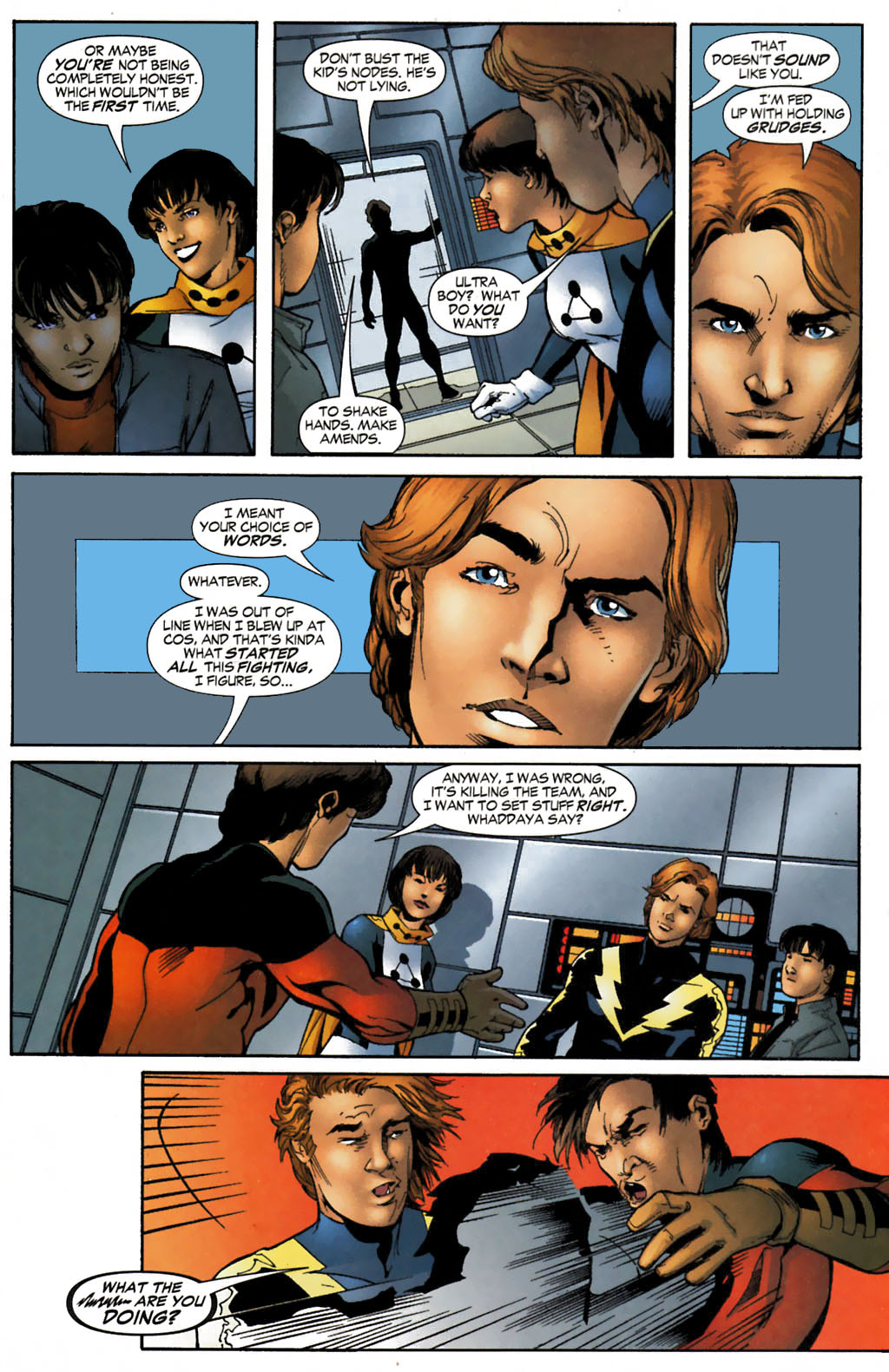 Read online Legion of Super-Heroes (2005) comic -  Issue #9 - 11