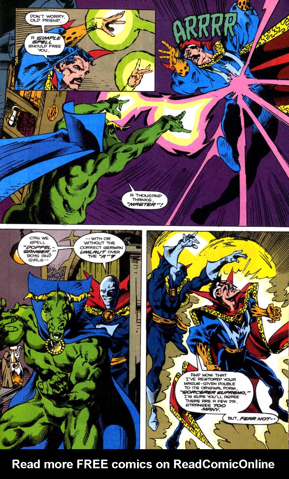 Read online Doctor Strange: Sorcerer Supreme comic -  Issue #47 - 16