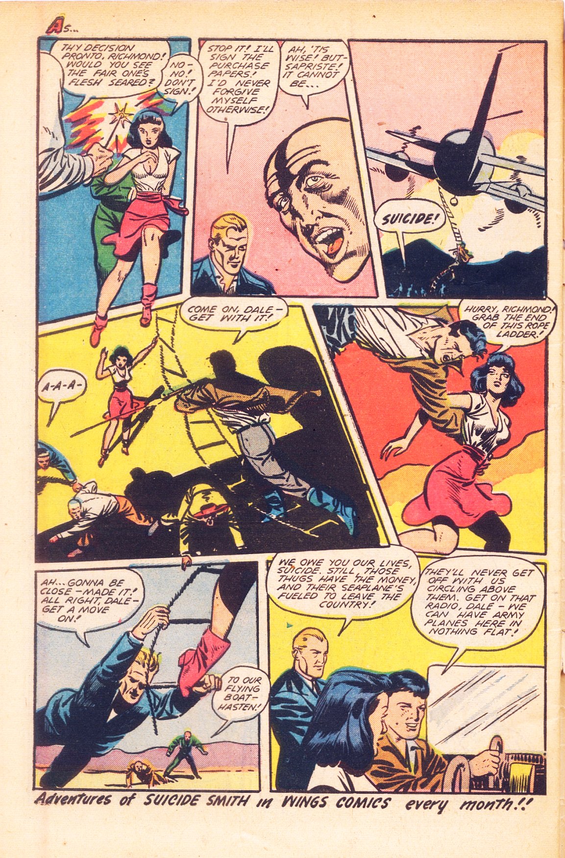 Read online Wings Comics comic -  Issue #88 - 50