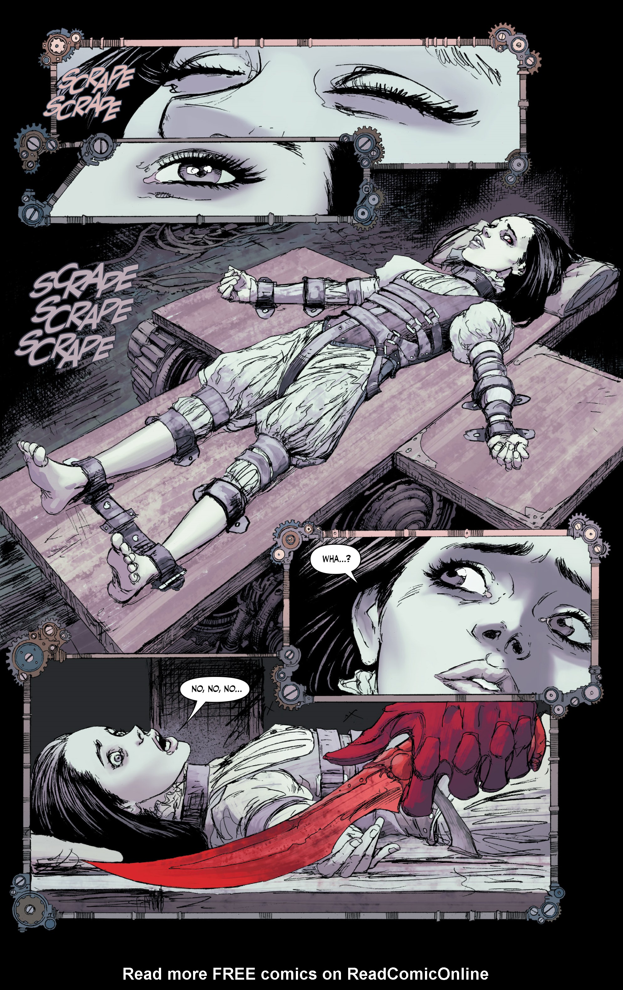 Read online Lady Mechanika: The Lost Boys of West Abbey comic -  Issue #3 - 27