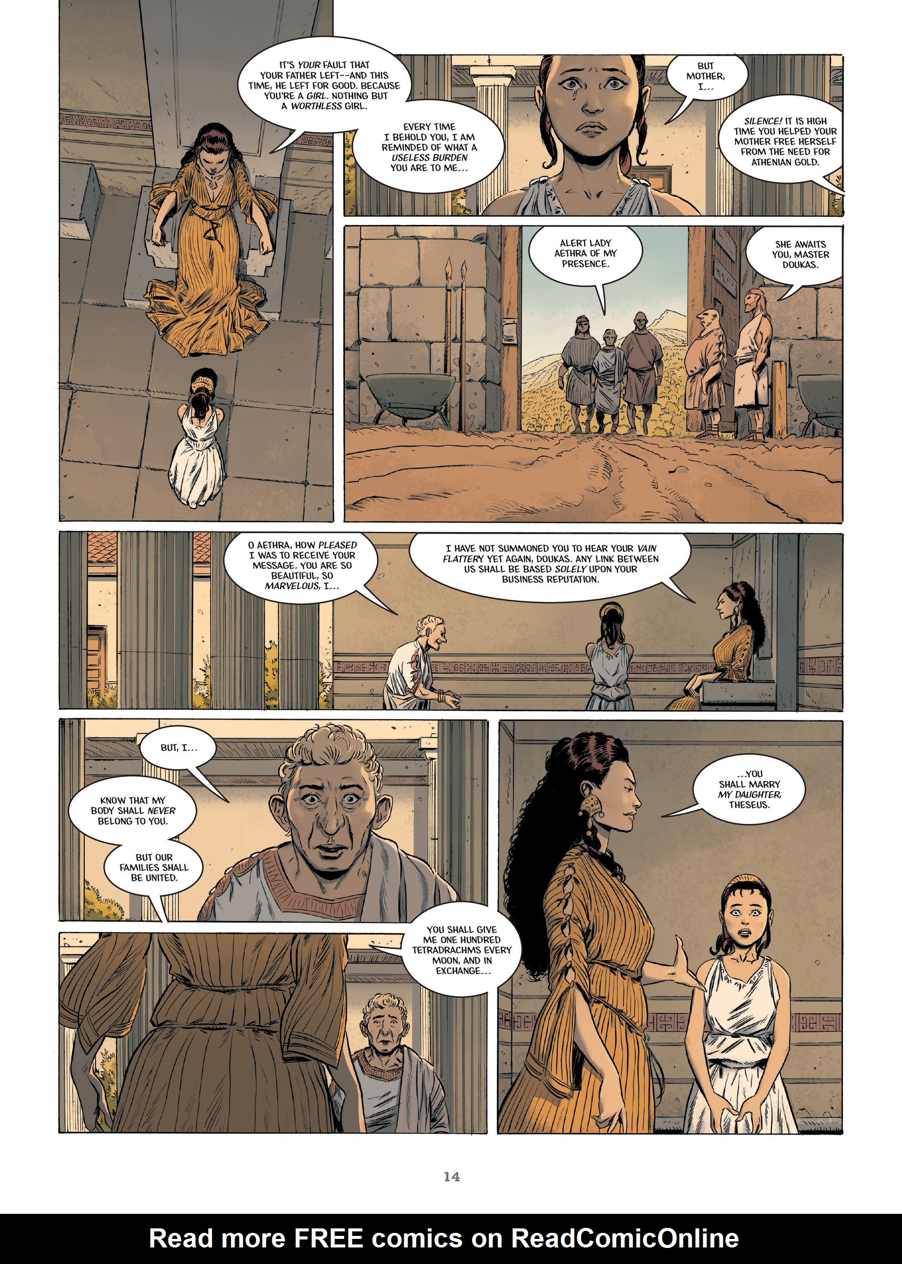 Read online The Fire of Theseus comic -  Issue #1 - 14