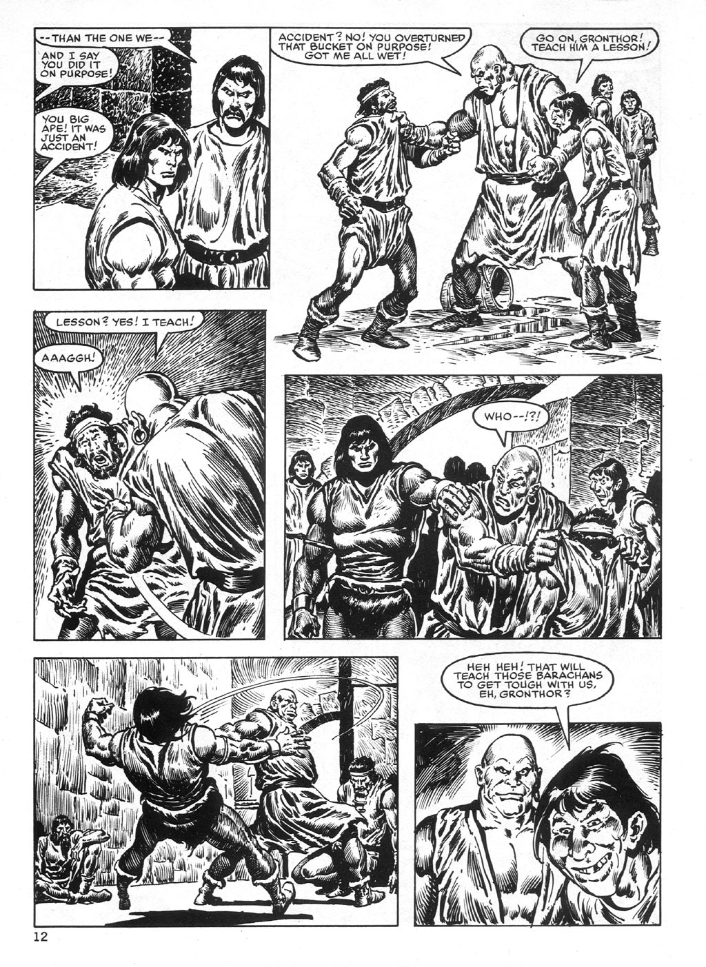 Read online The Savage Sword Of Conan comic -  Issue #99 - 12