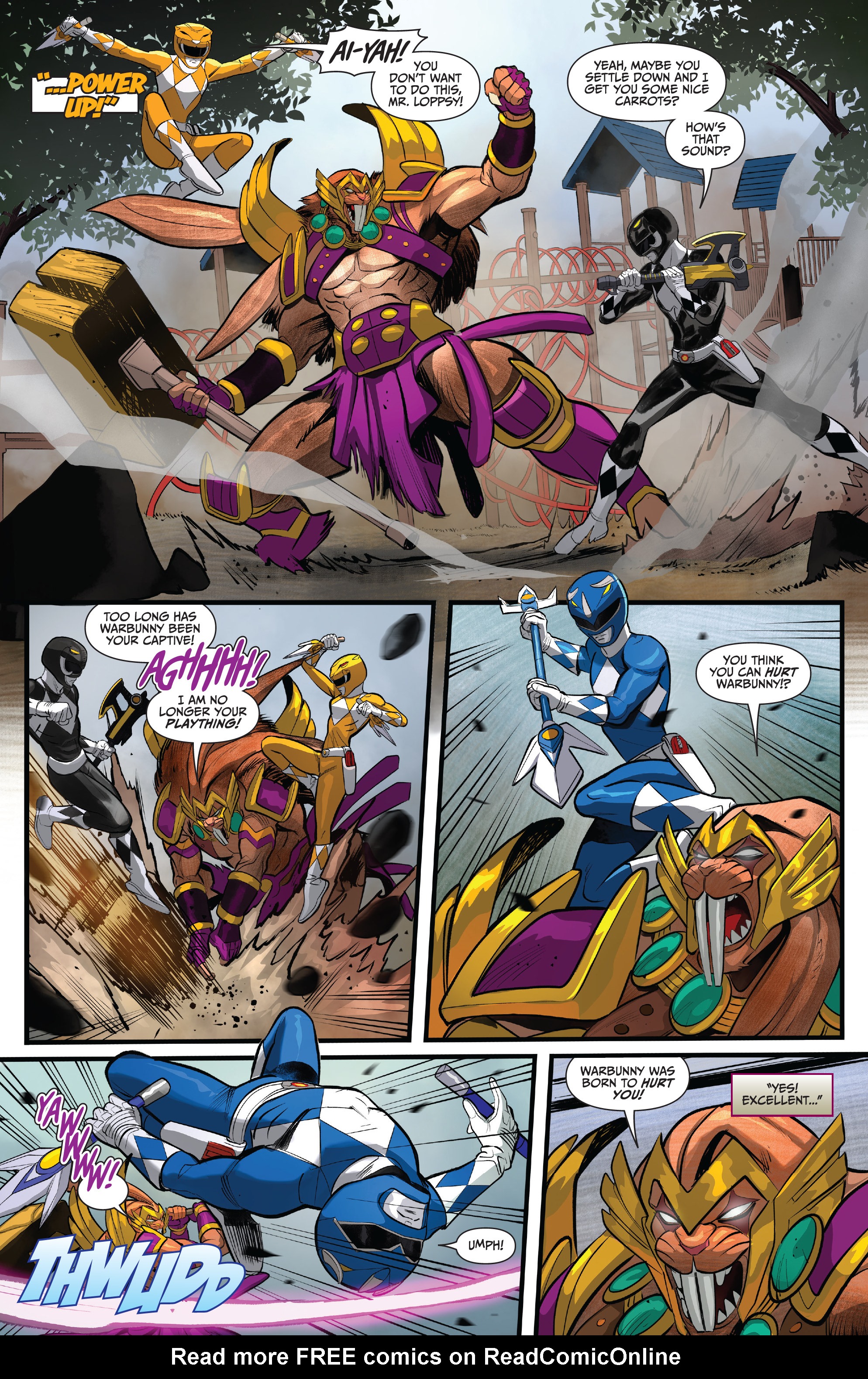 Read online Saban's Go Go Power Rangers comic -  Issue #22 - 20