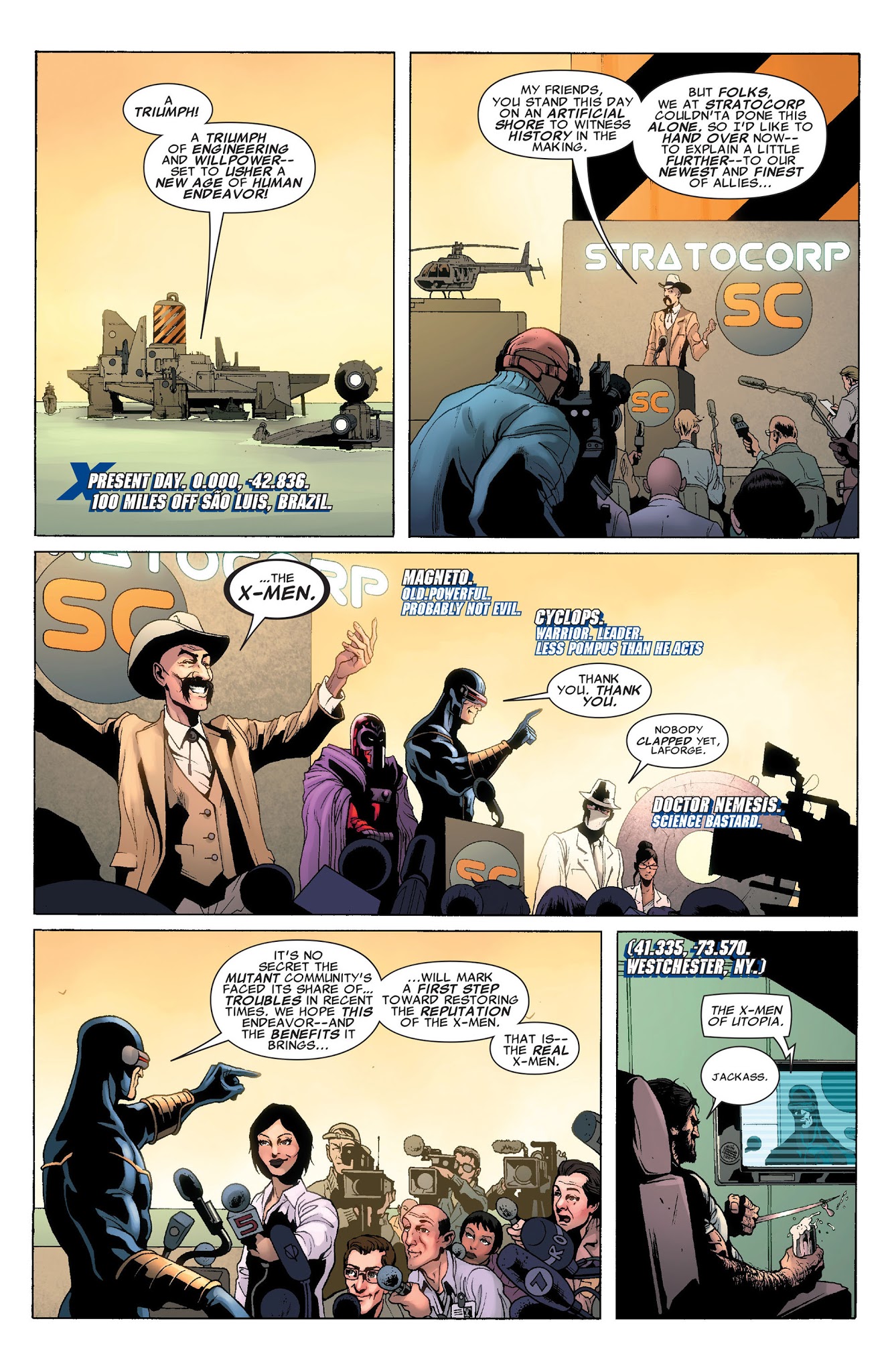 Read online X-Club comic -  Issue #1 - 5