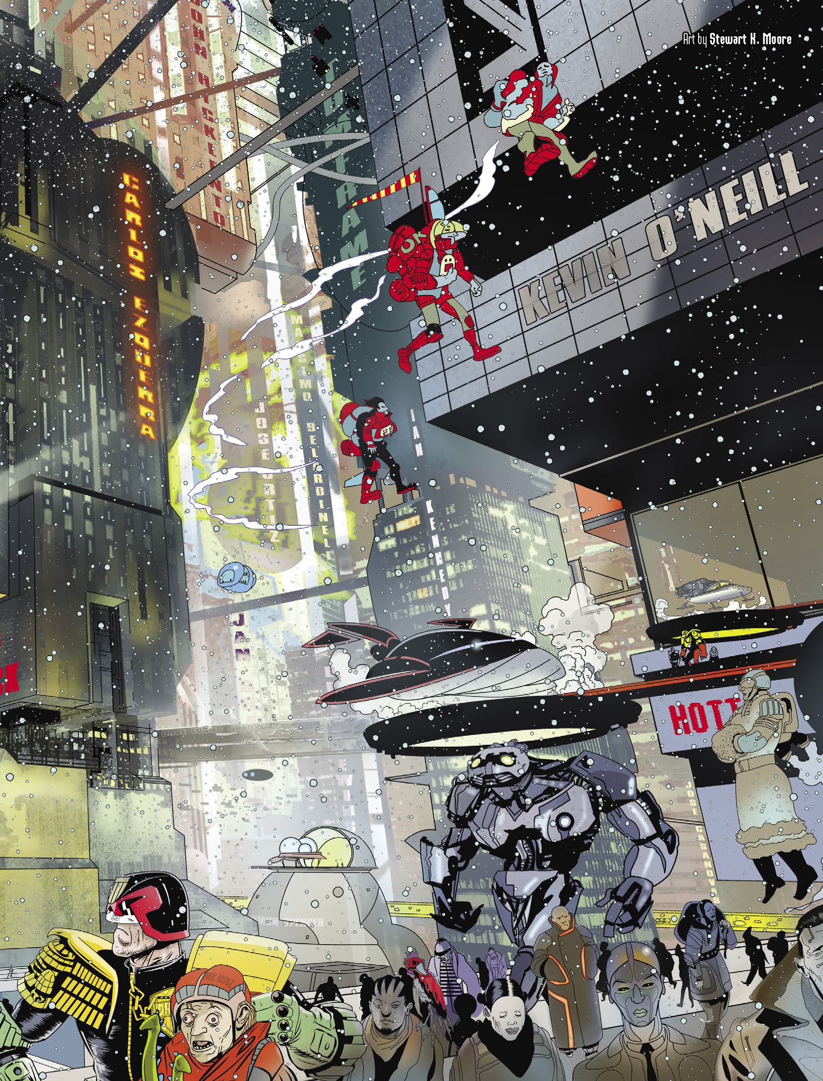 Read online Judge Dredd Megazine (Vol. 5) comic -  Issue #451 - 129