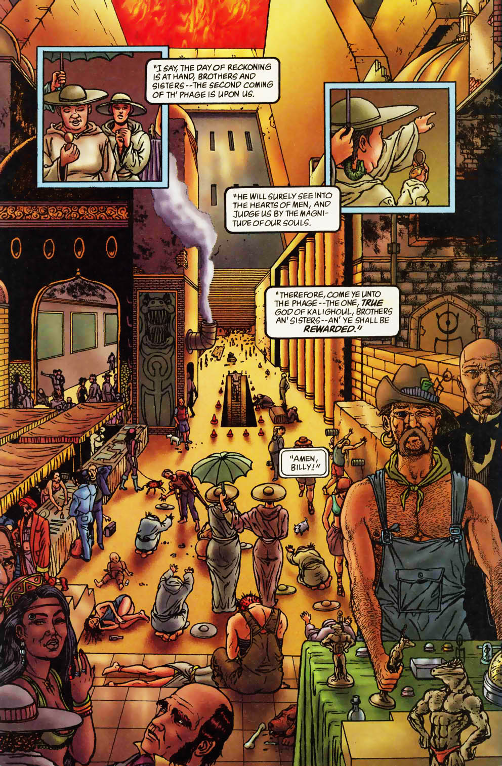 Read online Neil Gaiman's Teknophage comic -  Issue #7 - 7