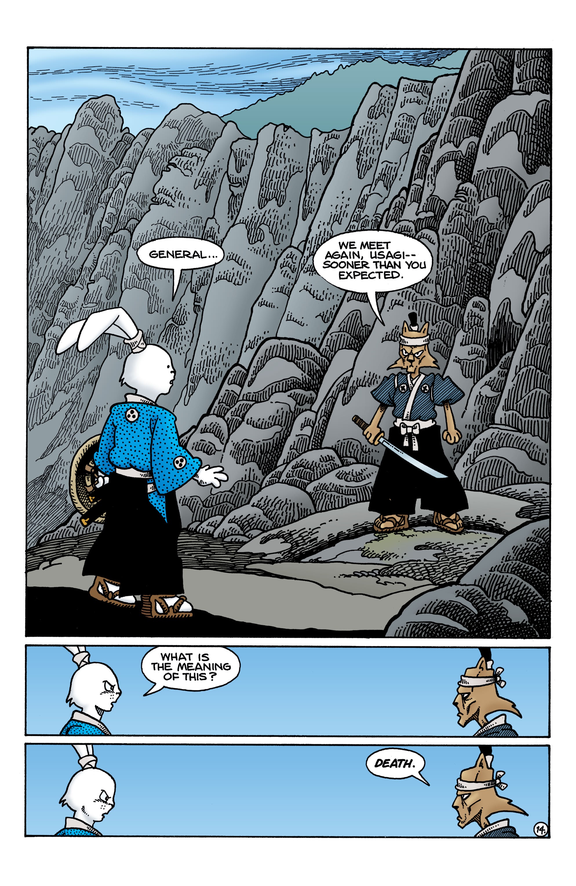Read online Usagi Yojimbo: Lone Goat and Kid comic -  Issue #5 - 16
