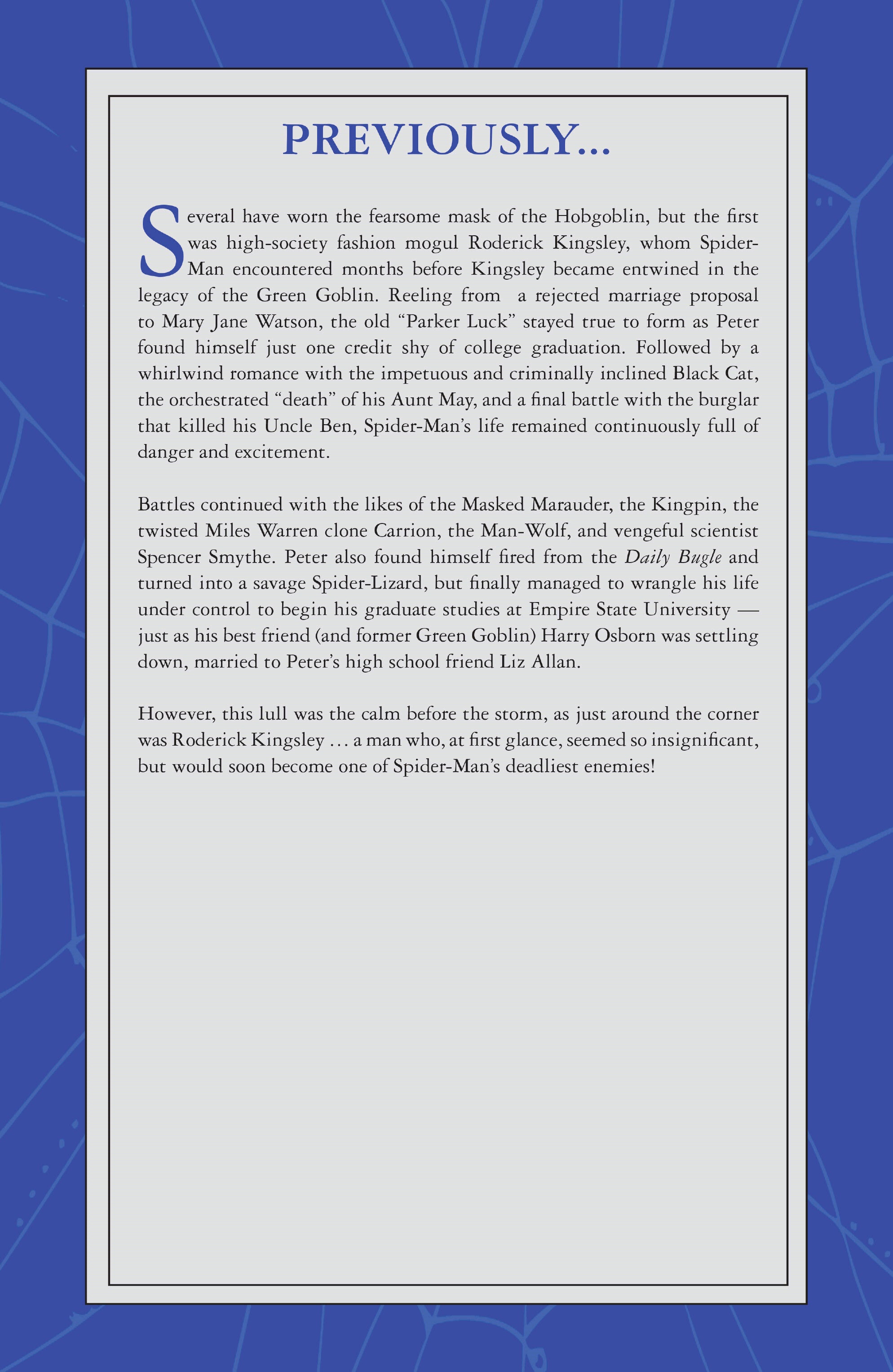 Read online The Amazing Spider-Man: The Origin of the Hobgoblin comic -  Issue # TPB (Part 1) - 4