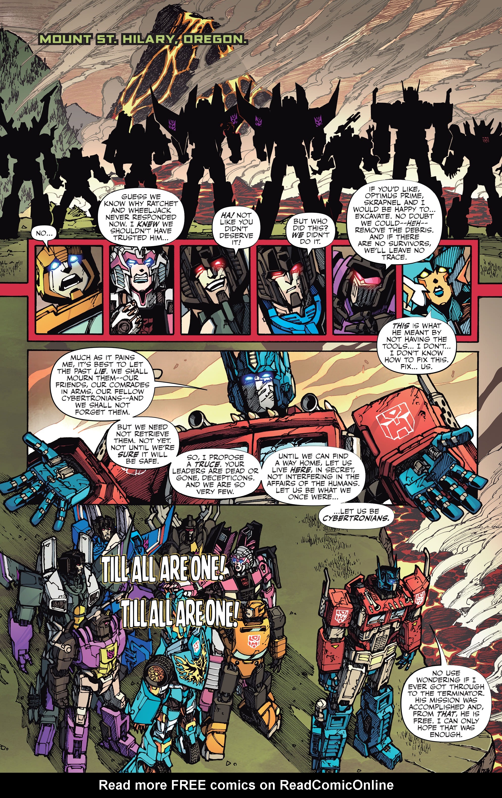 Read online Transformers vs. the Terminator comic -  Issue #4 - 19