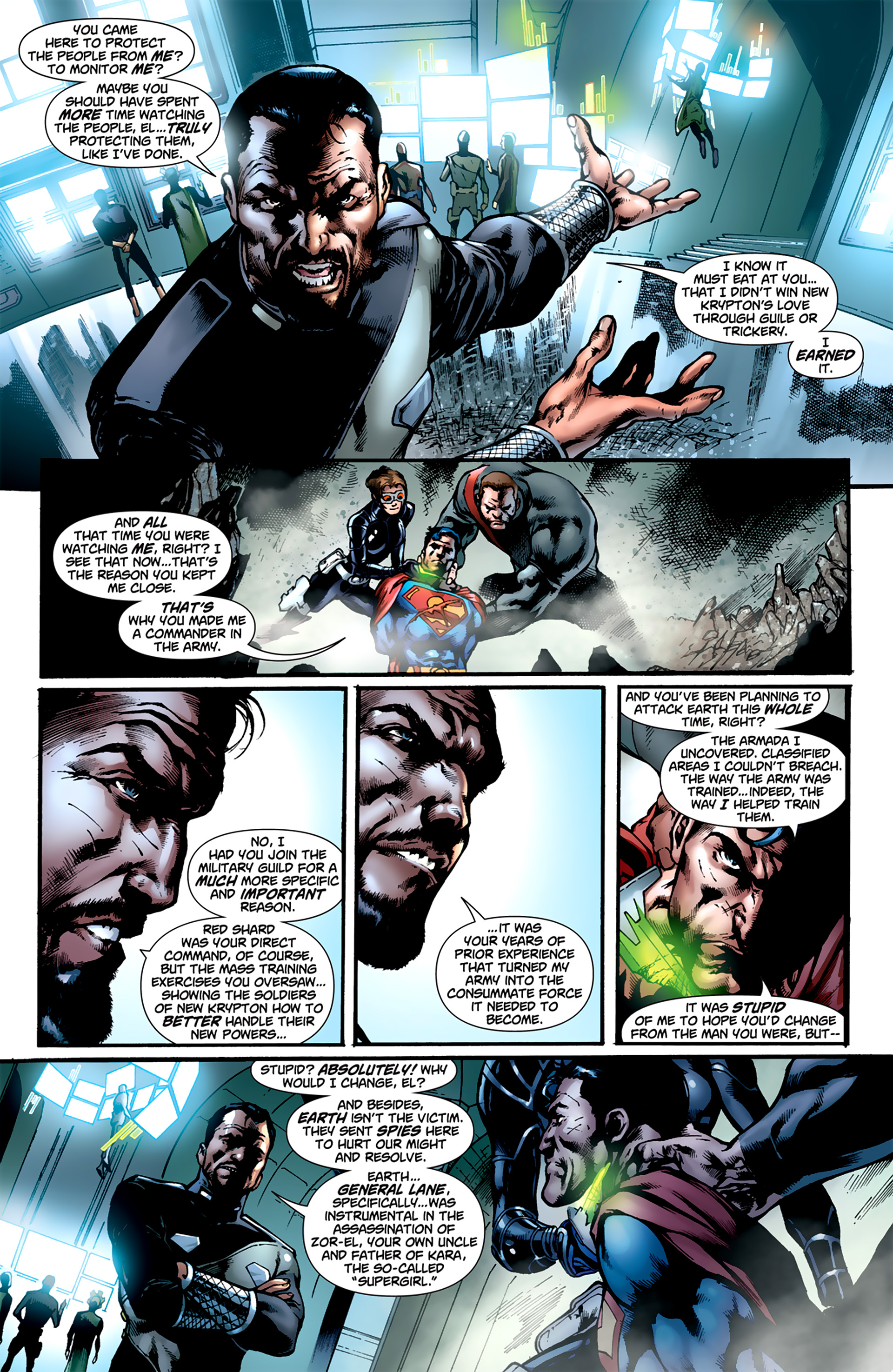 Read online Superman: War of the Supermen comic -  Issue #0 - 8