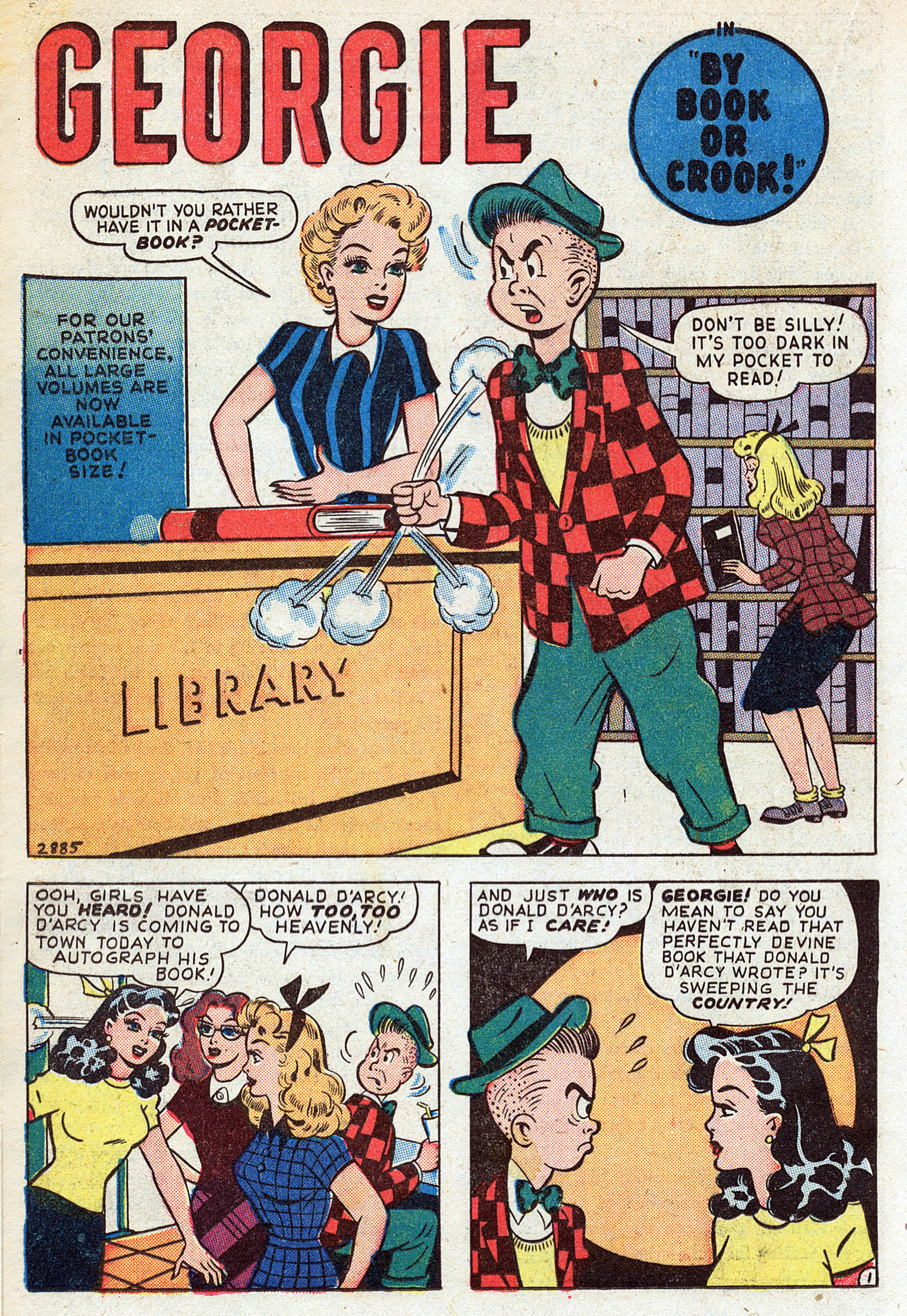 Read online Georgie Comics (1945) comic -  Issue #18 - 30