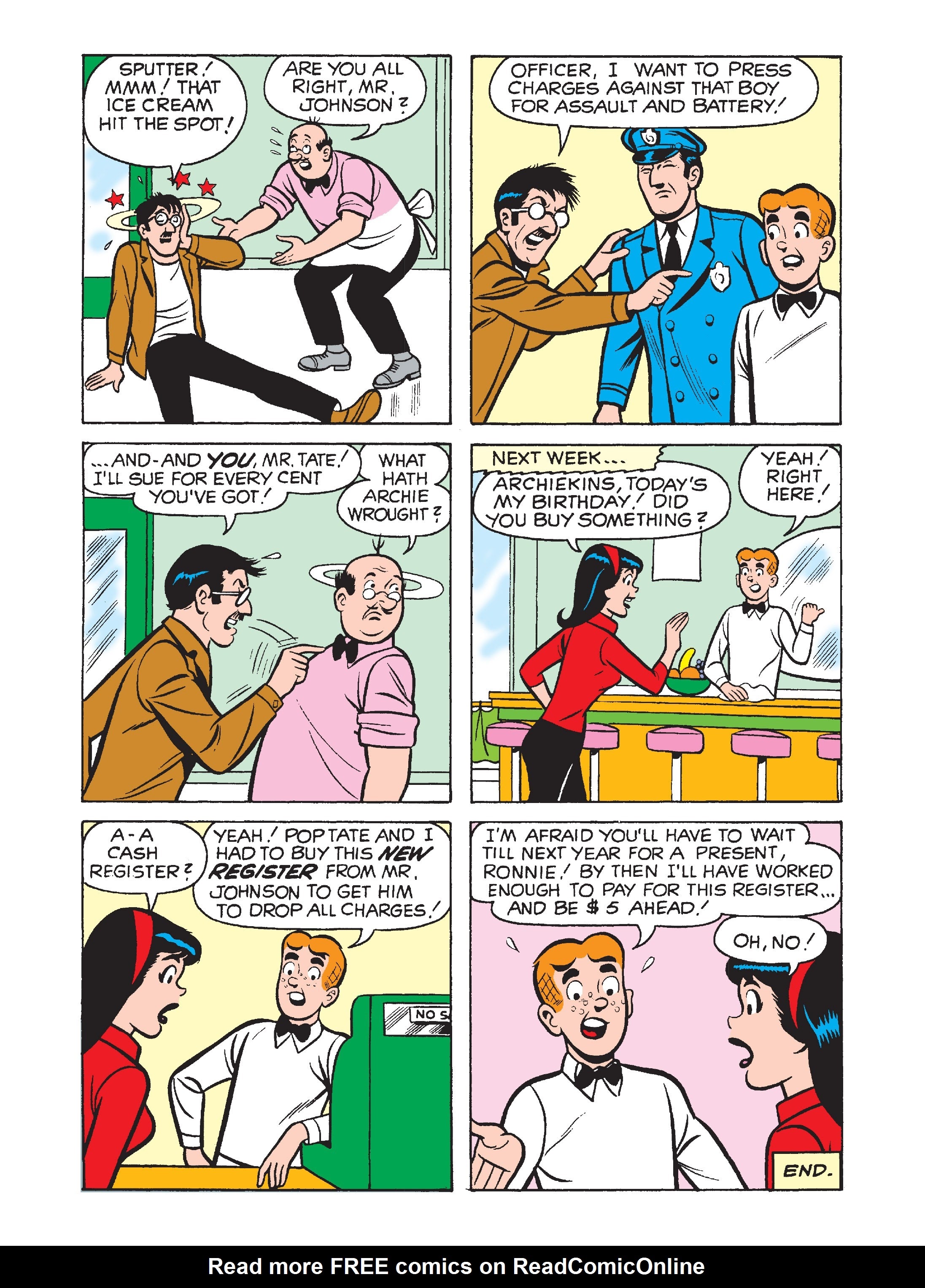 Read online Archie's Double Digest Magazine comic -  Issue #255 - 281