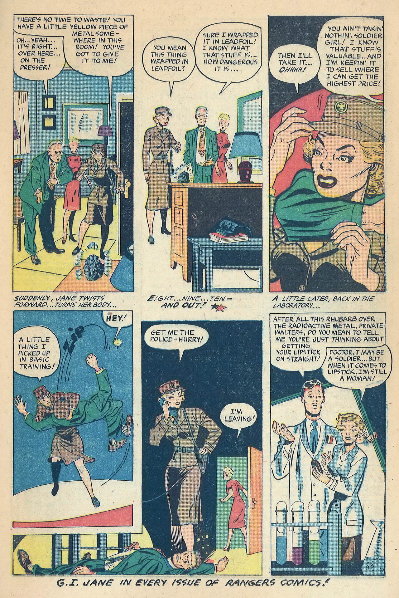Read online Rangers Comics comic -  Issue #67 - 17