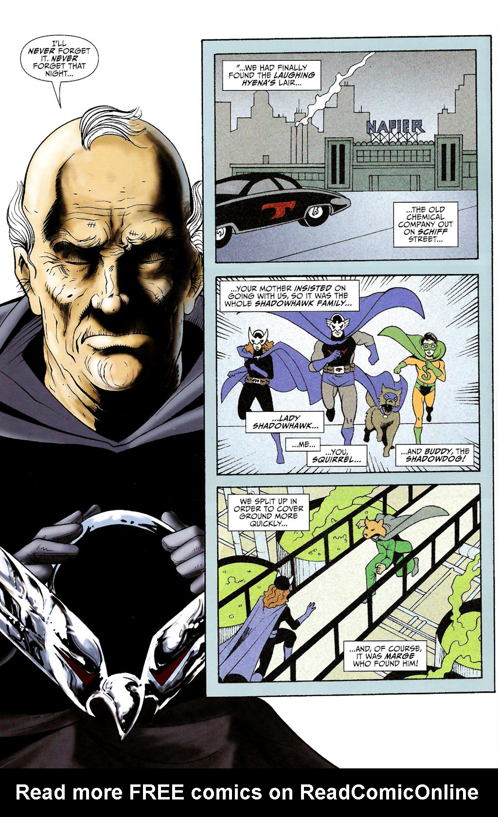 Read online ShadowHawk (2005) comic -  Issue #11 - 10