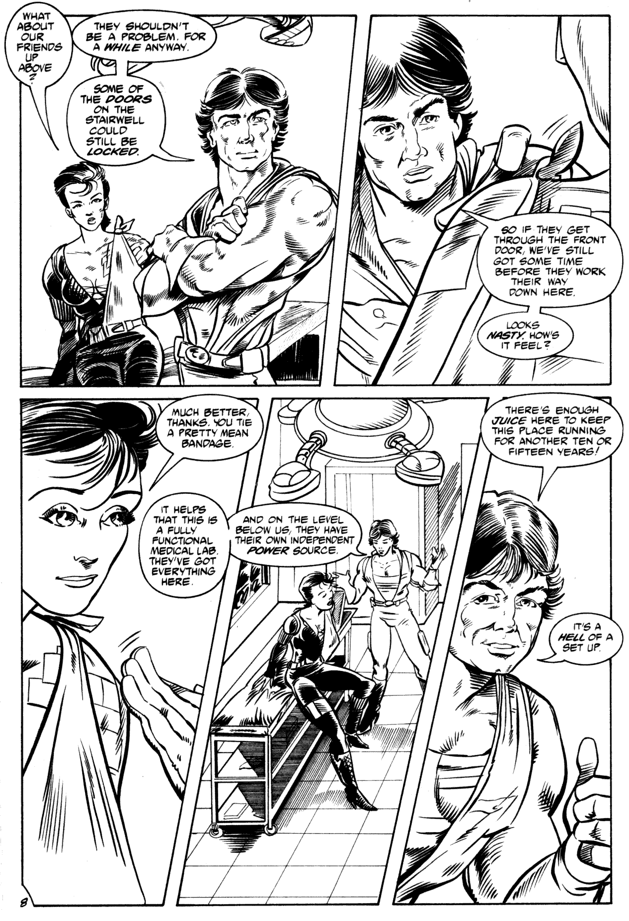 Read online Solo Ex-Mutants comic -  Issue #6 - 10