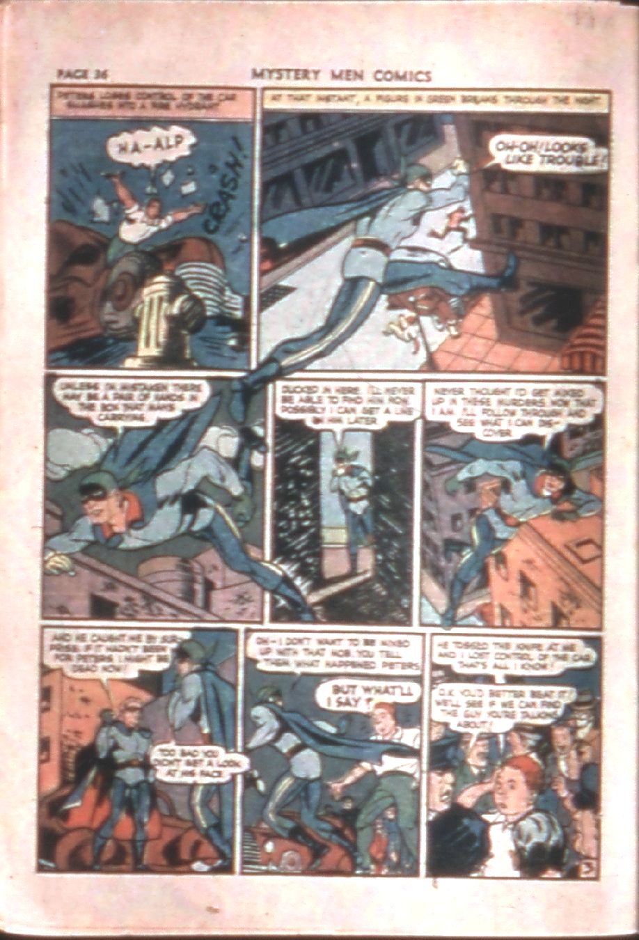 Read online Mystery Men Comics comic -  Issue #29 - 37