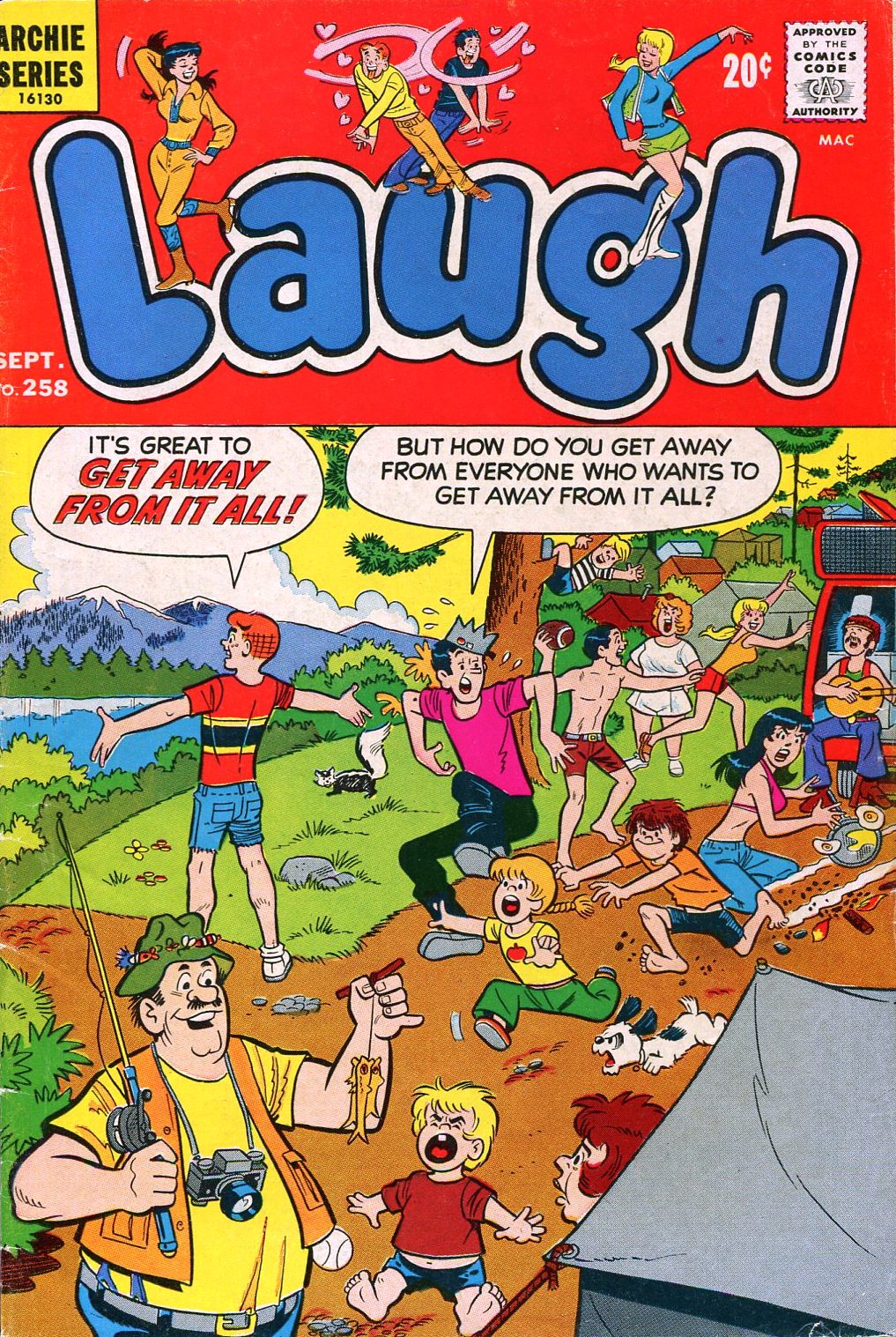 Read online Laugh (Comics) comic -  Issue #258 - 1