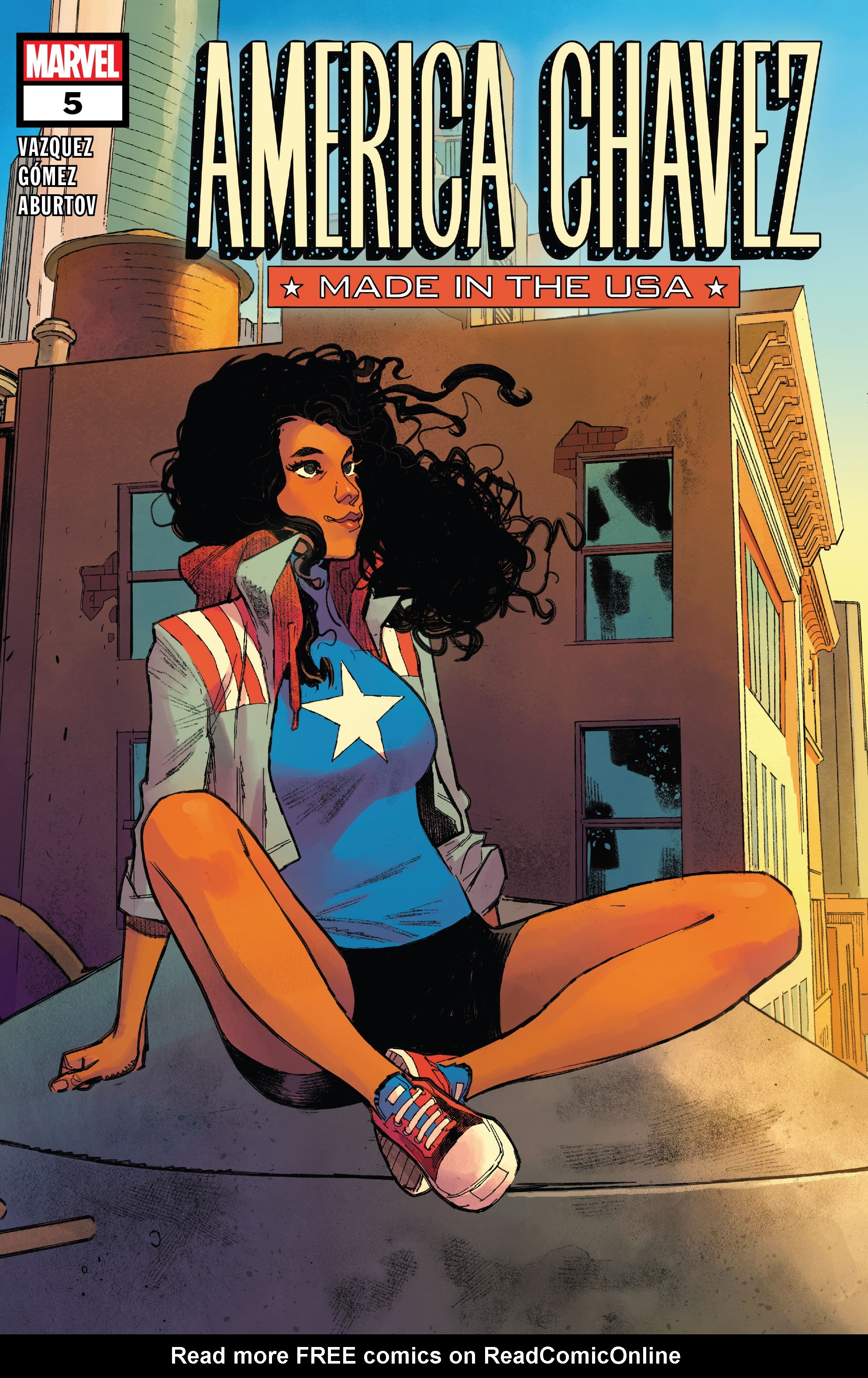 Read online America Chavez: Made In The USA comic -  Issue #5 - 1