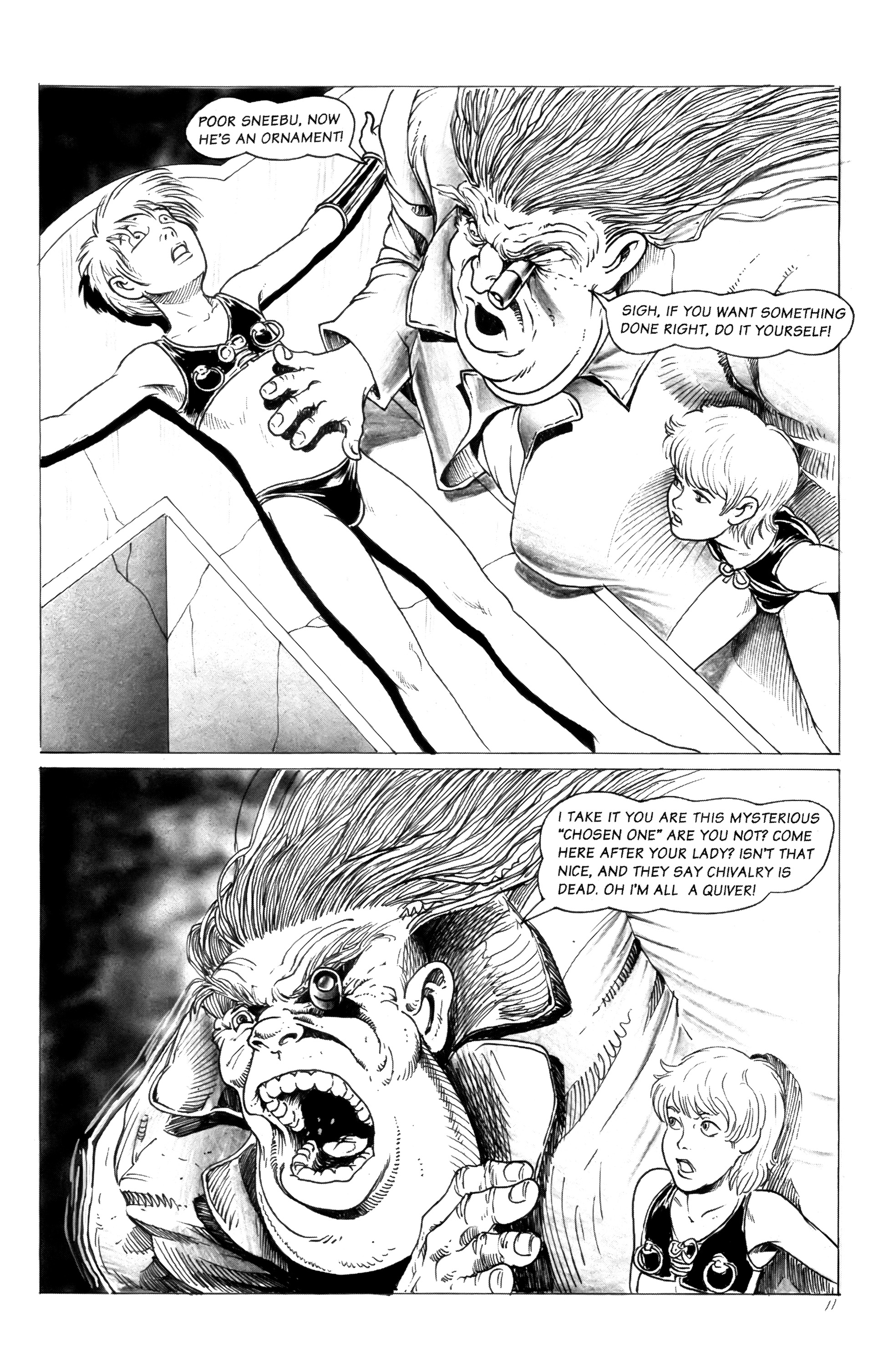 Read online Demongate comic -  Issue #3 - 13