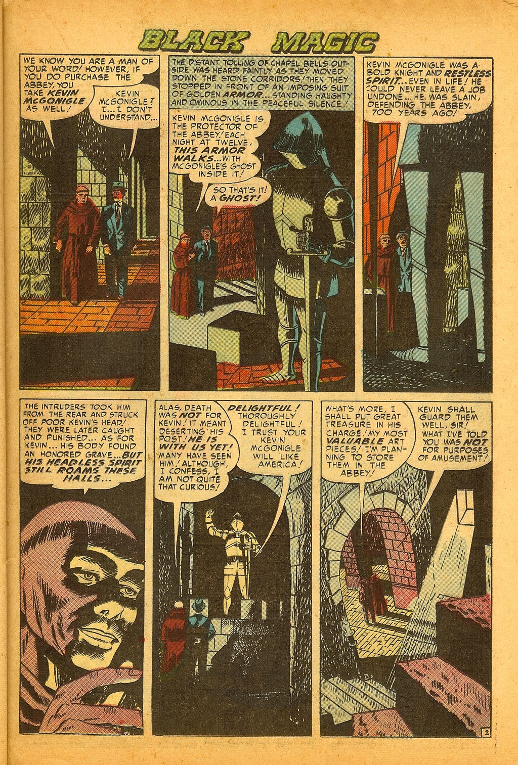 Read online Black Magic (1950) comic -  Issue #14 - 29