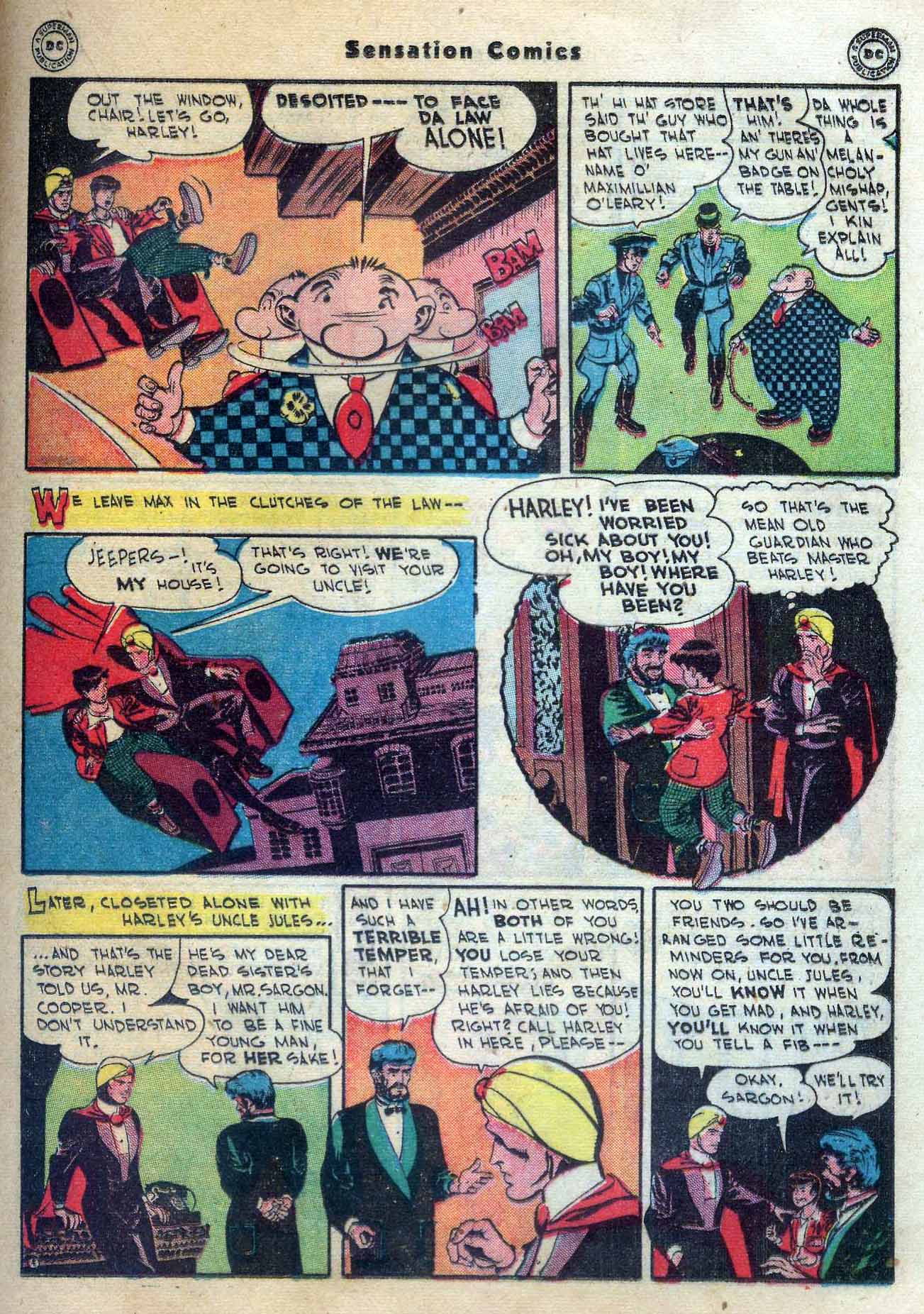 Read online Sensation (Mystery) Comics comic -  Issue #56 - 29