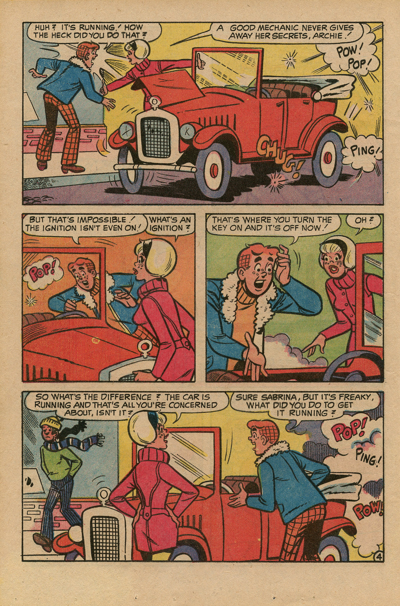 Read online Archie's TV Laugh-Out comic -  Issue #12 - 16