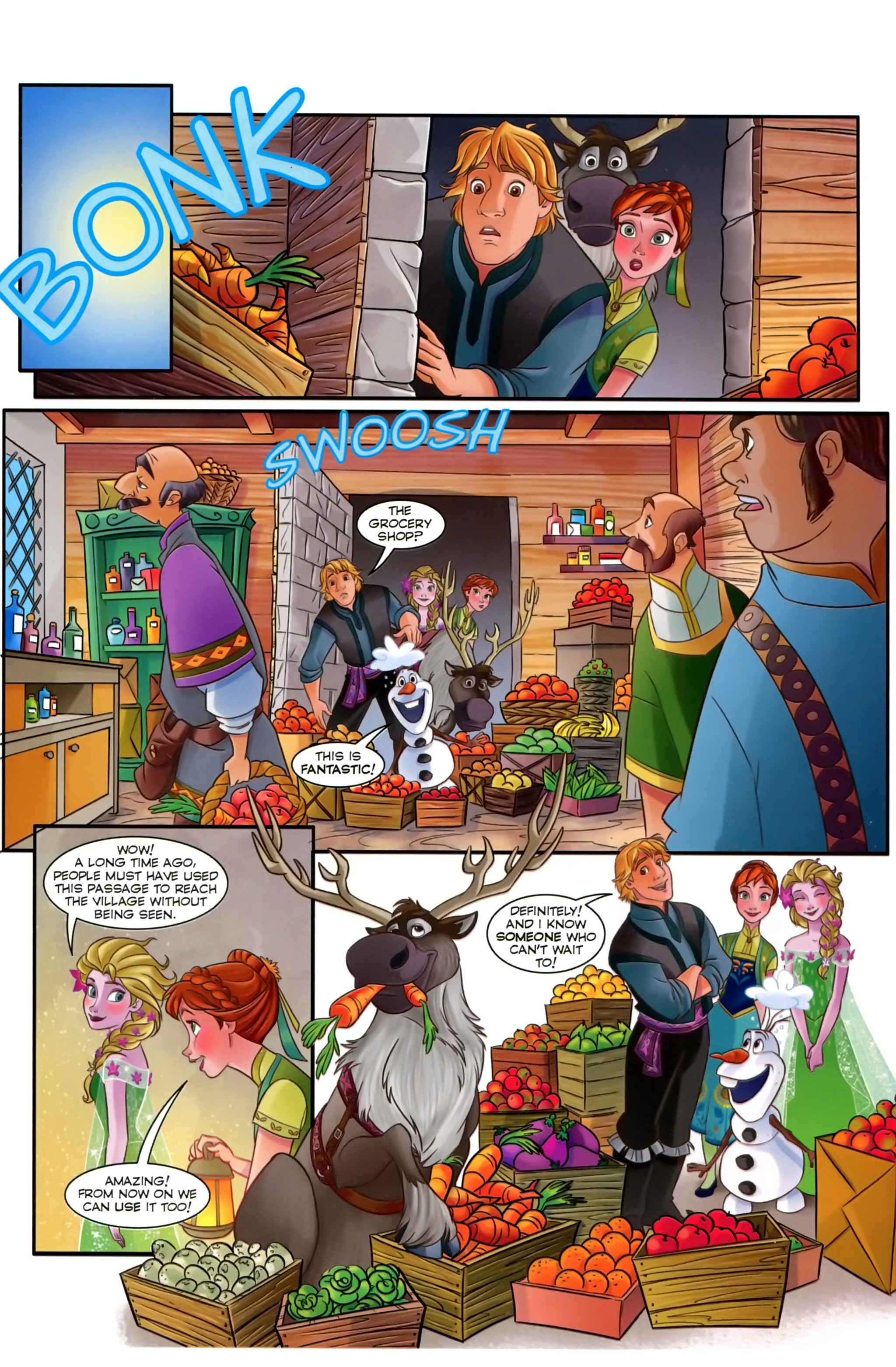 Read online Disney Frozen comic -  Issue #1 - 31