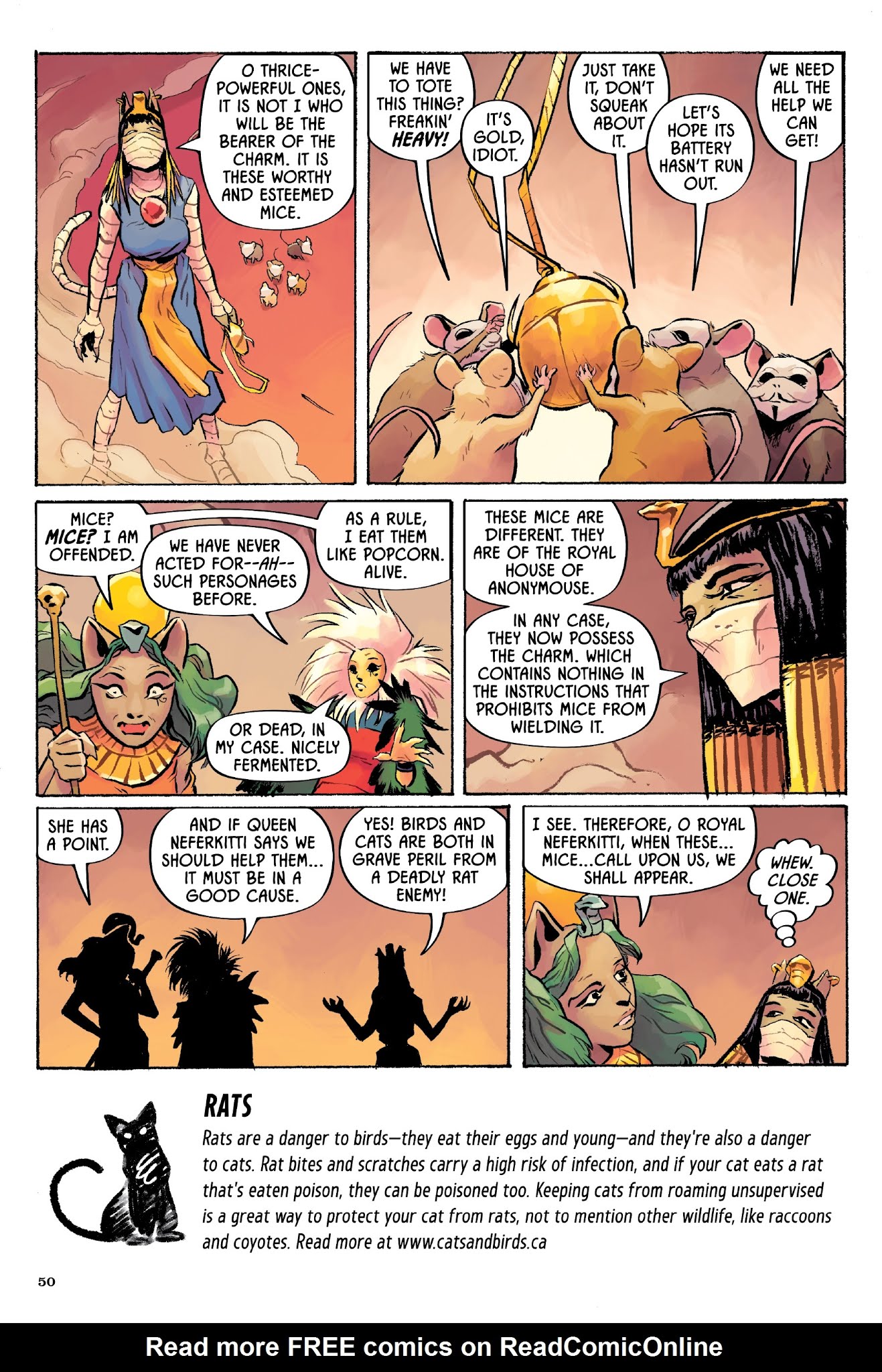 Read online Angel Catbird comic -  Issue # TPB 3 - 50