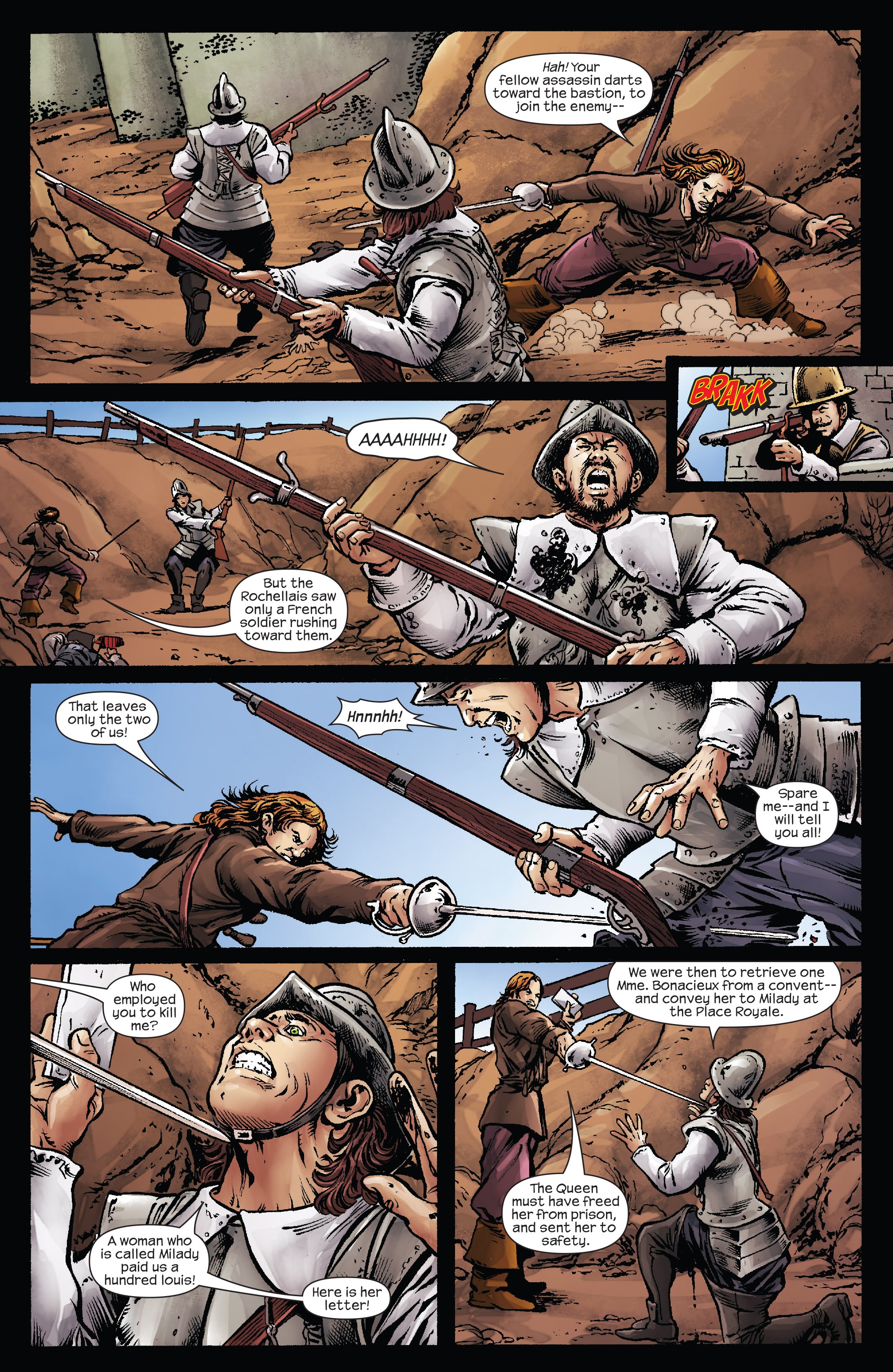 Read online Marvel Illustrated: The Three Musketeers comic -  Issue #4 - 20