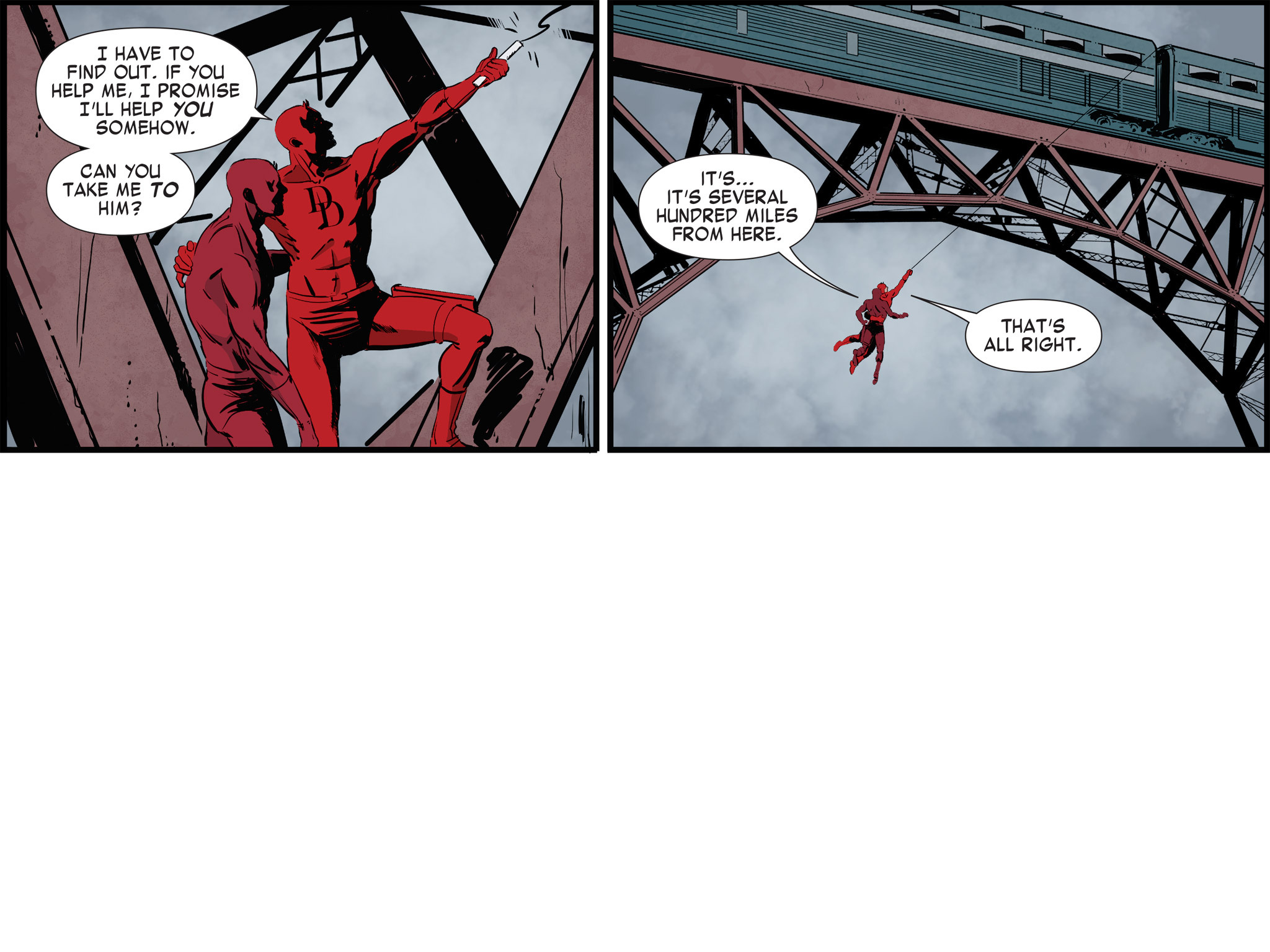 Read online Daredevil: Road Warrior (Infinite Comics) comic -  Issue #3 - 48