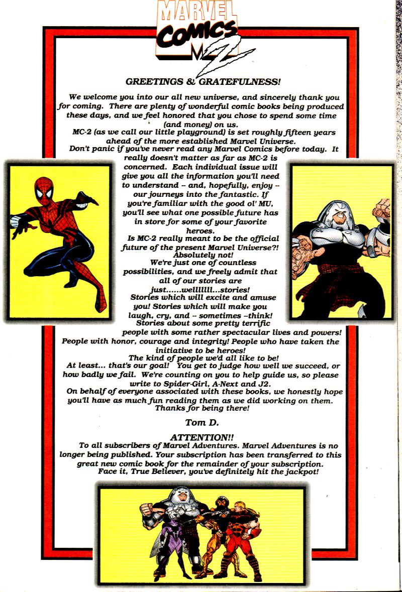 Read online Spider-Girl (1998) comic -  Issue #1 - 29
