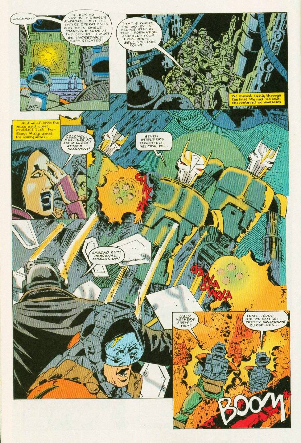 Read online Warheads comic -  Issue #9 - 22