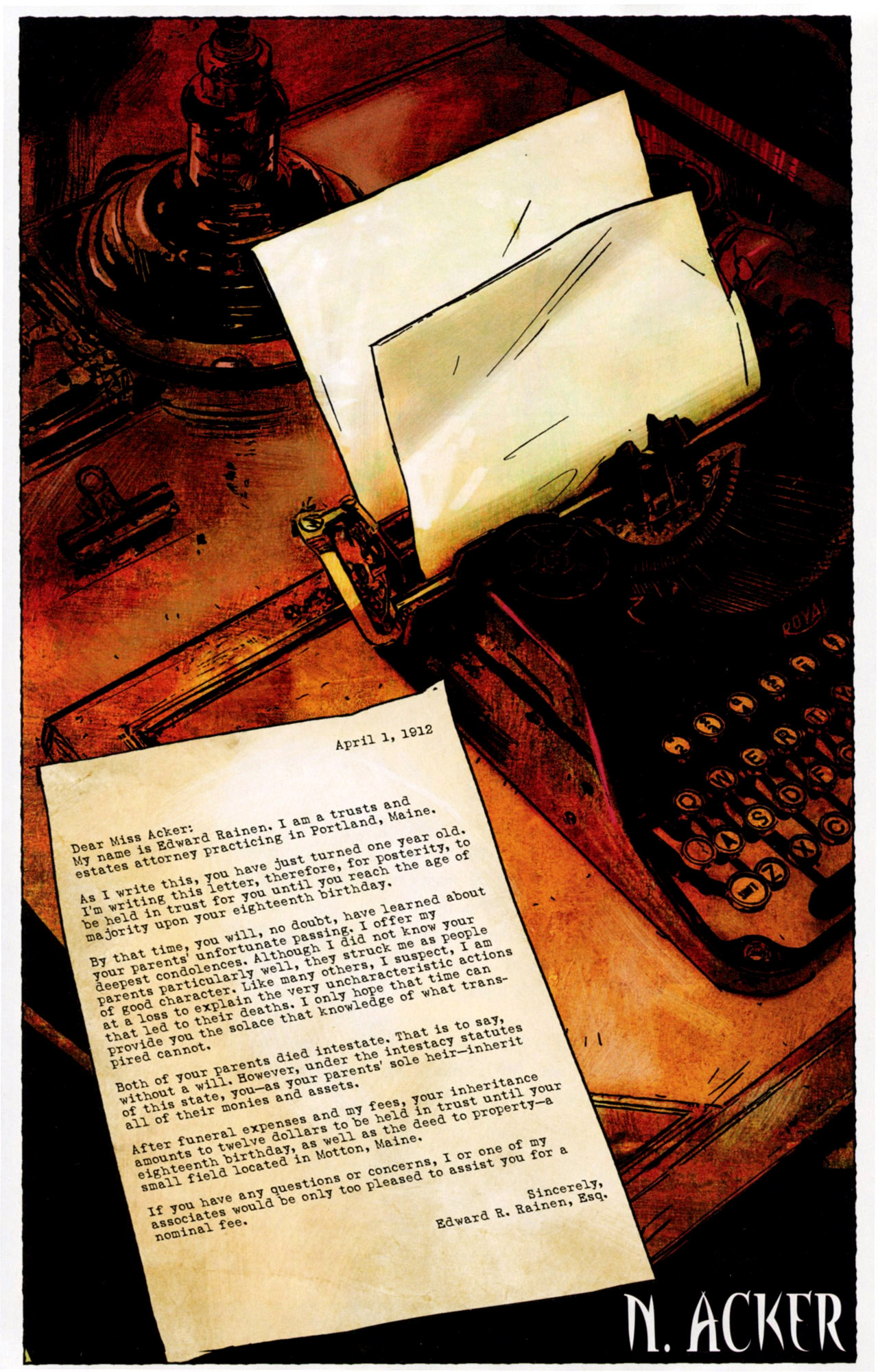 Read online Stephen King's N. comic -  Issue #2 - 4