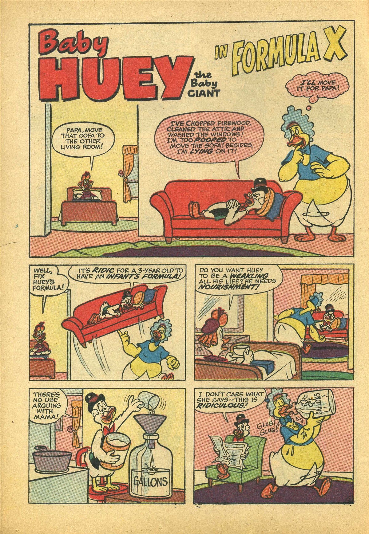 Read online Baby Huey, the Baby Giant comic -  Issue #39 - 12