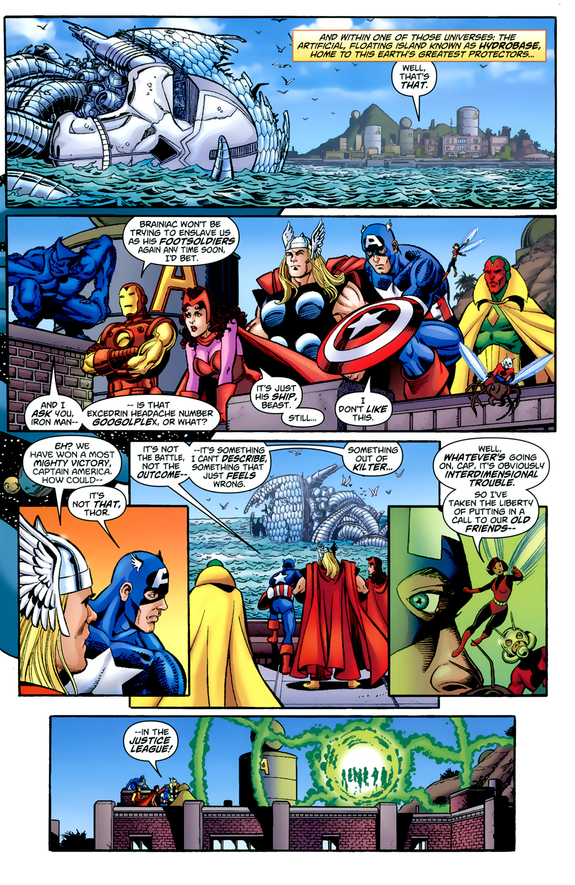 Read online JLA/Avengers comic -  Issue #3 - 7